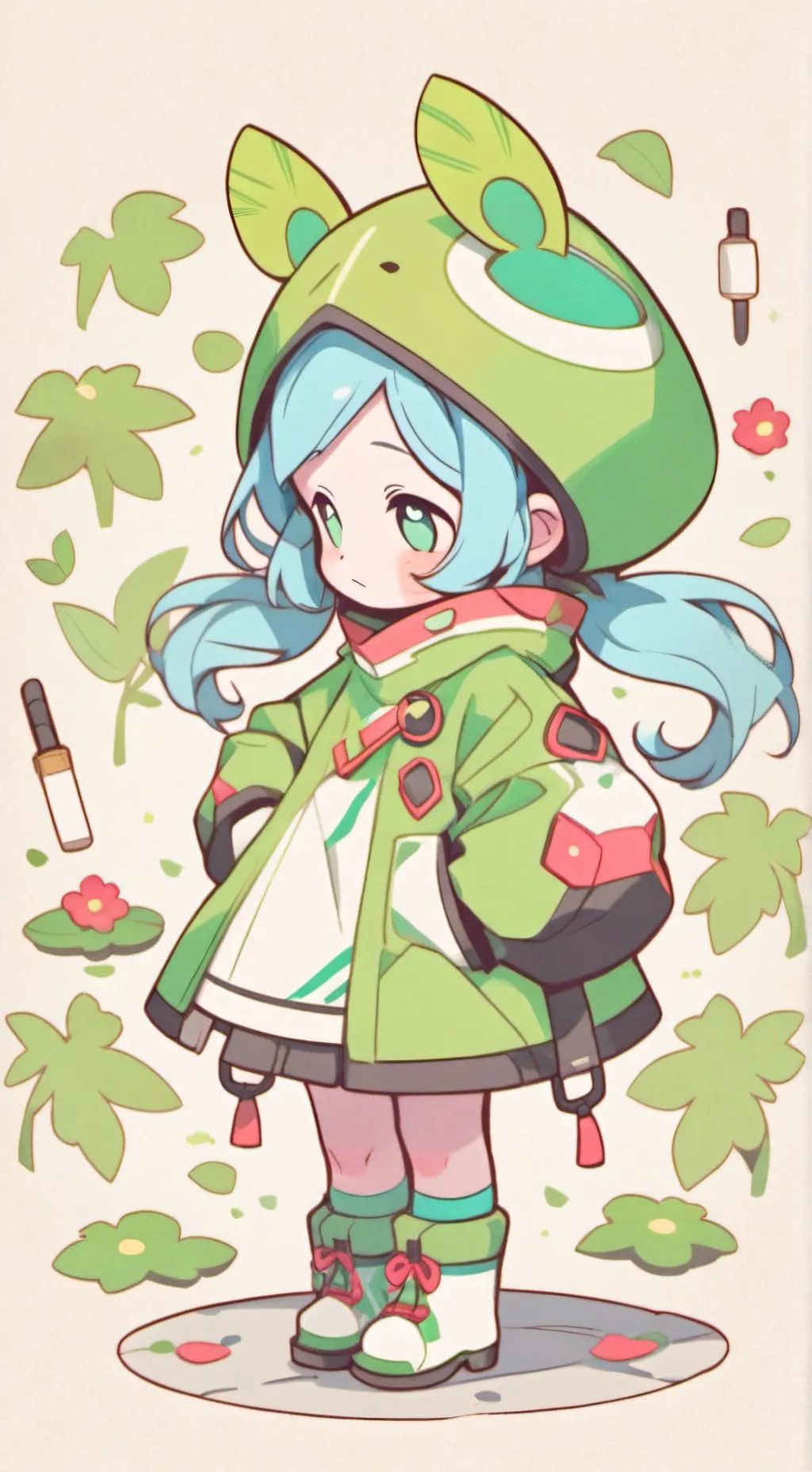 ai character: мир стран background