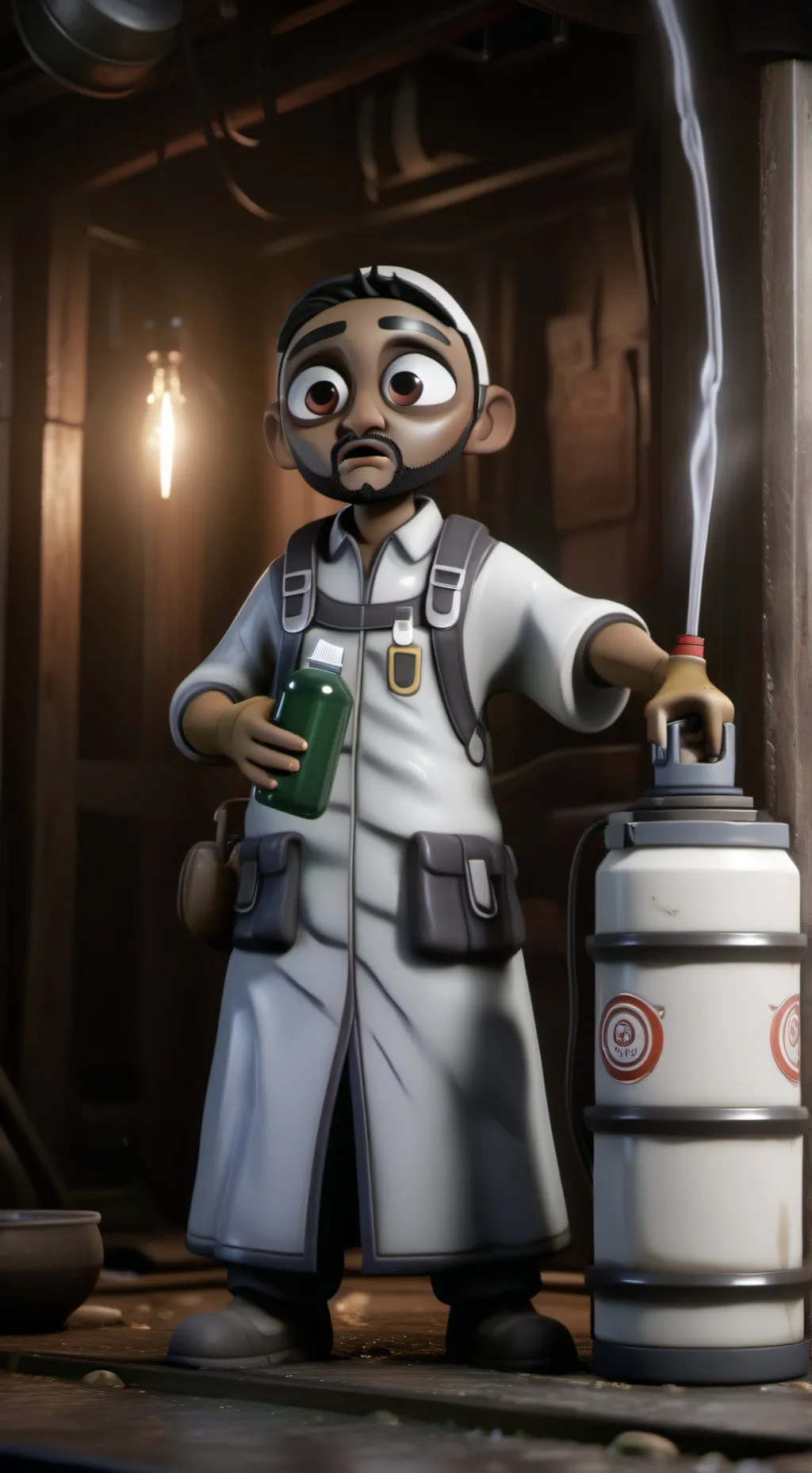 ai character: hacker background