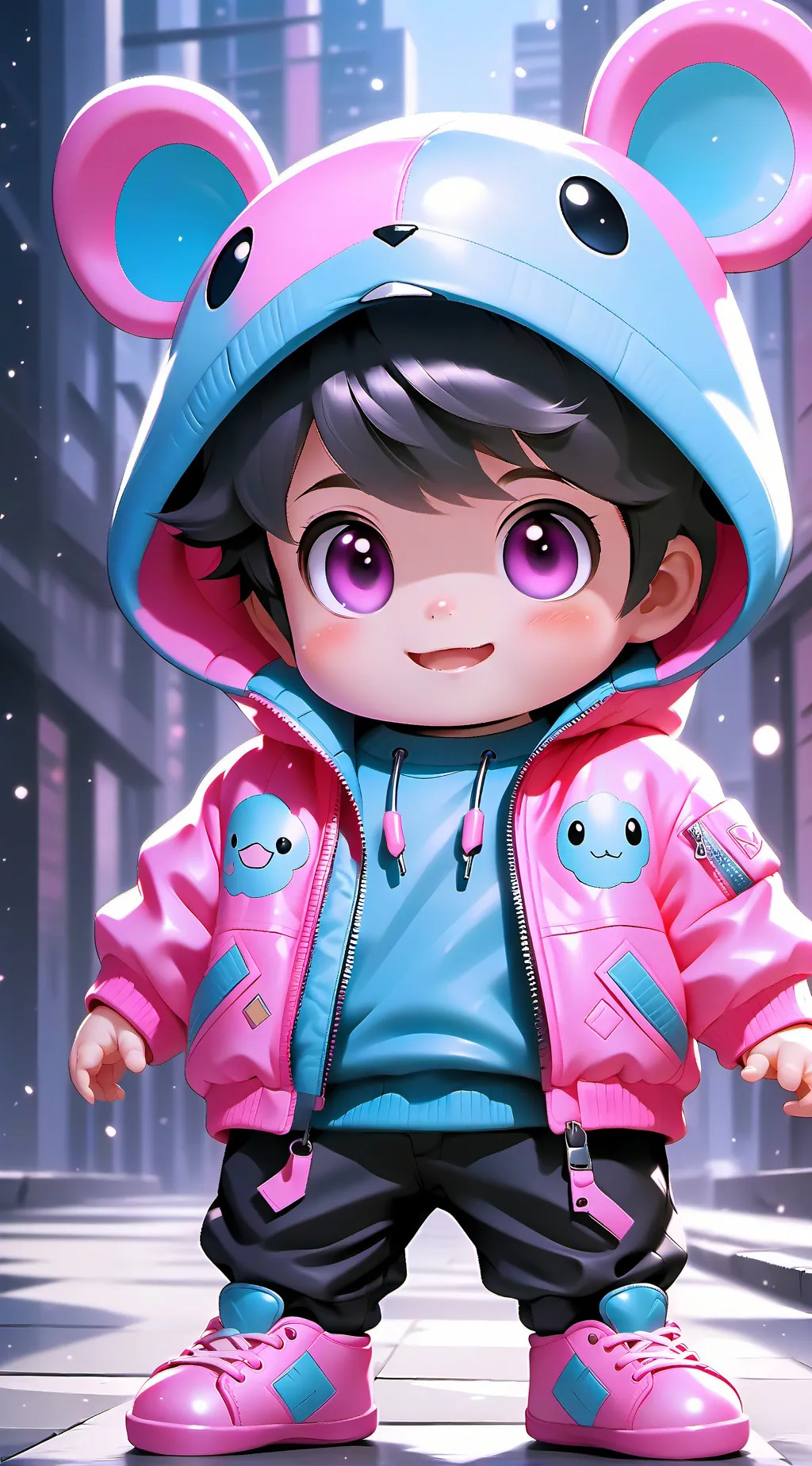 ai character: mia  background