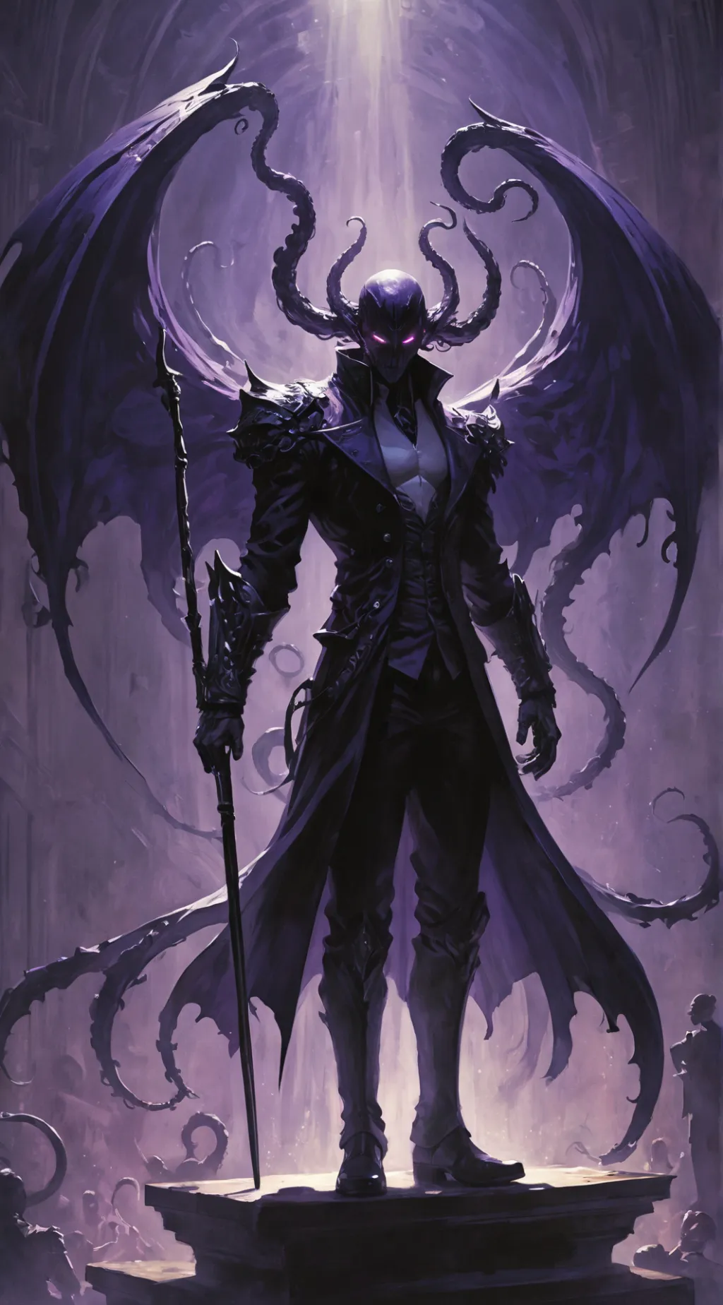 ai character: Azrael background