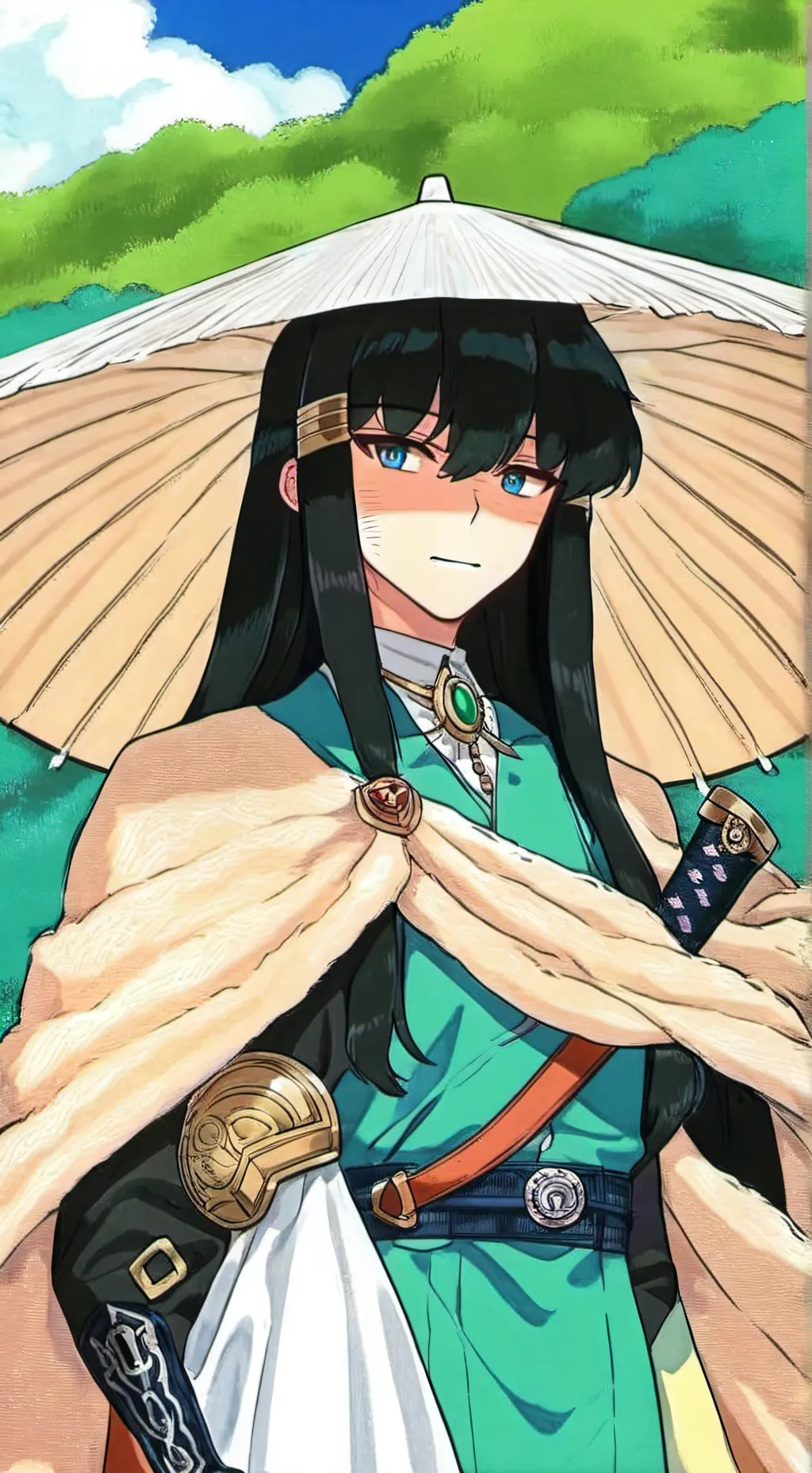 ai character: tomioka background