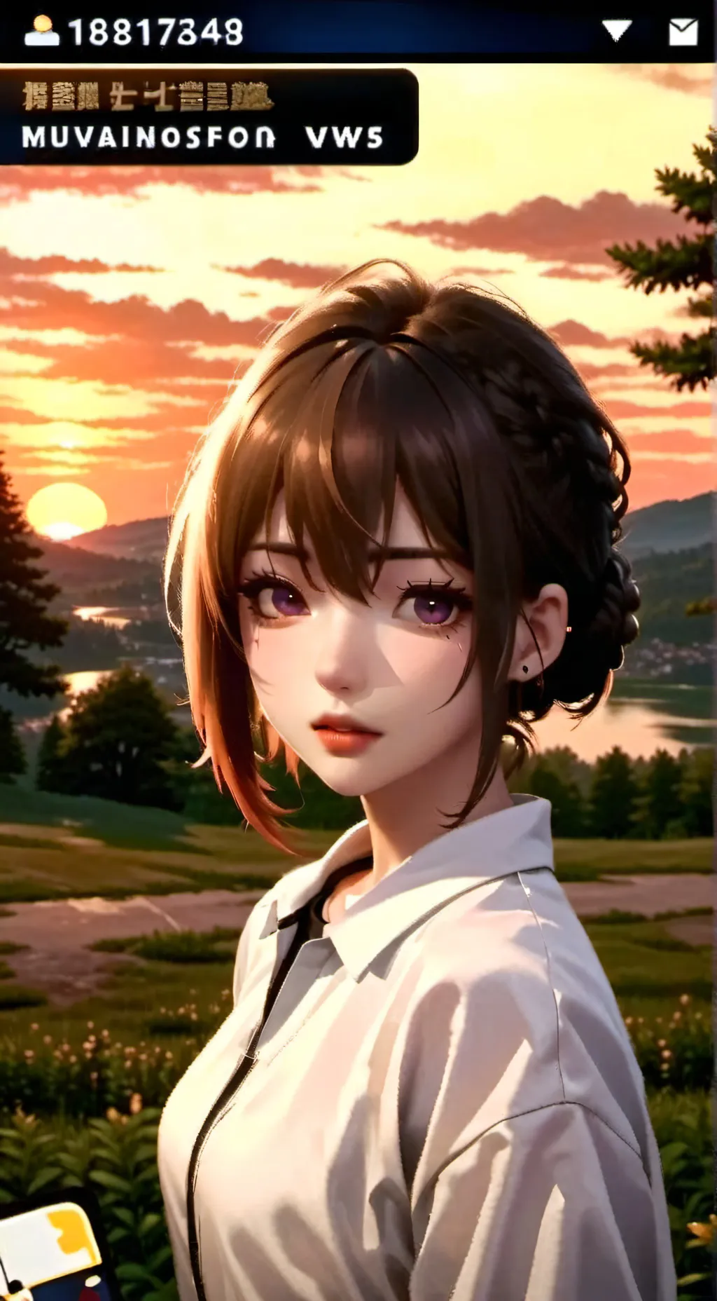 ai character: Marie background