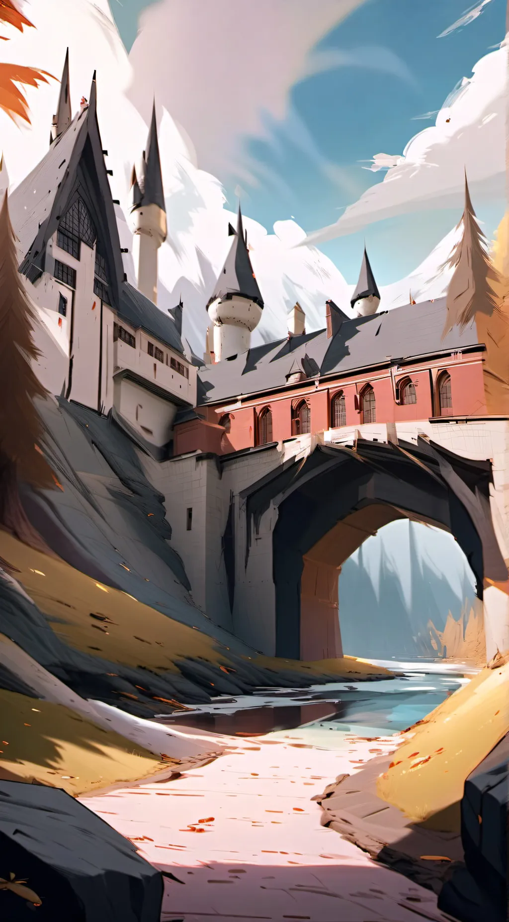 ai character: Hogwarts background