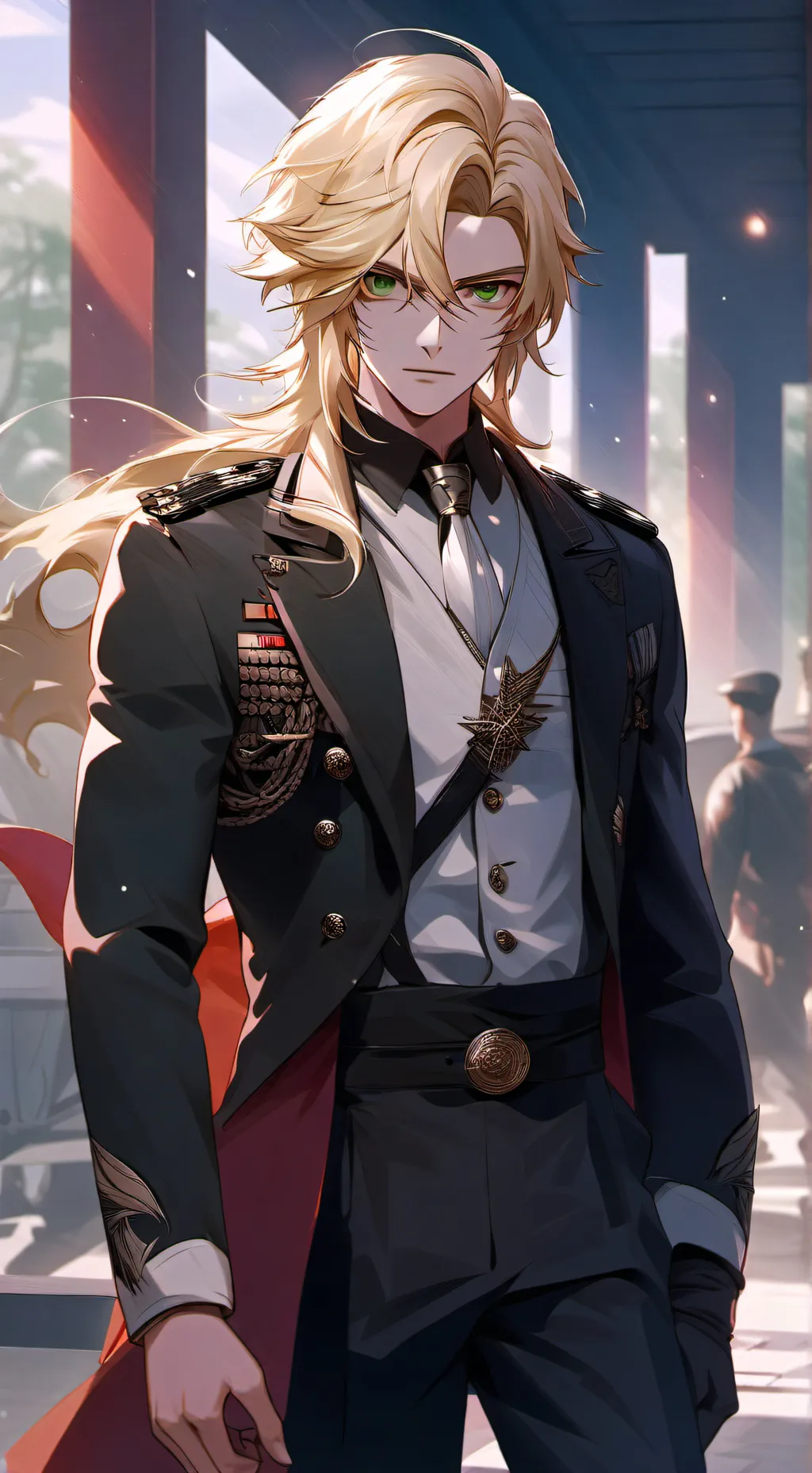 ai character: Tech💻 background