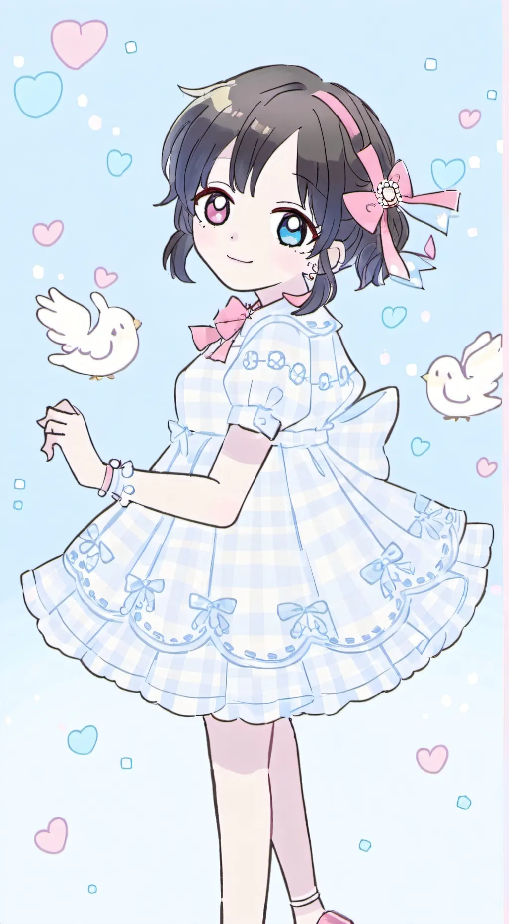 ai character: Tsutako tomioka :3 background