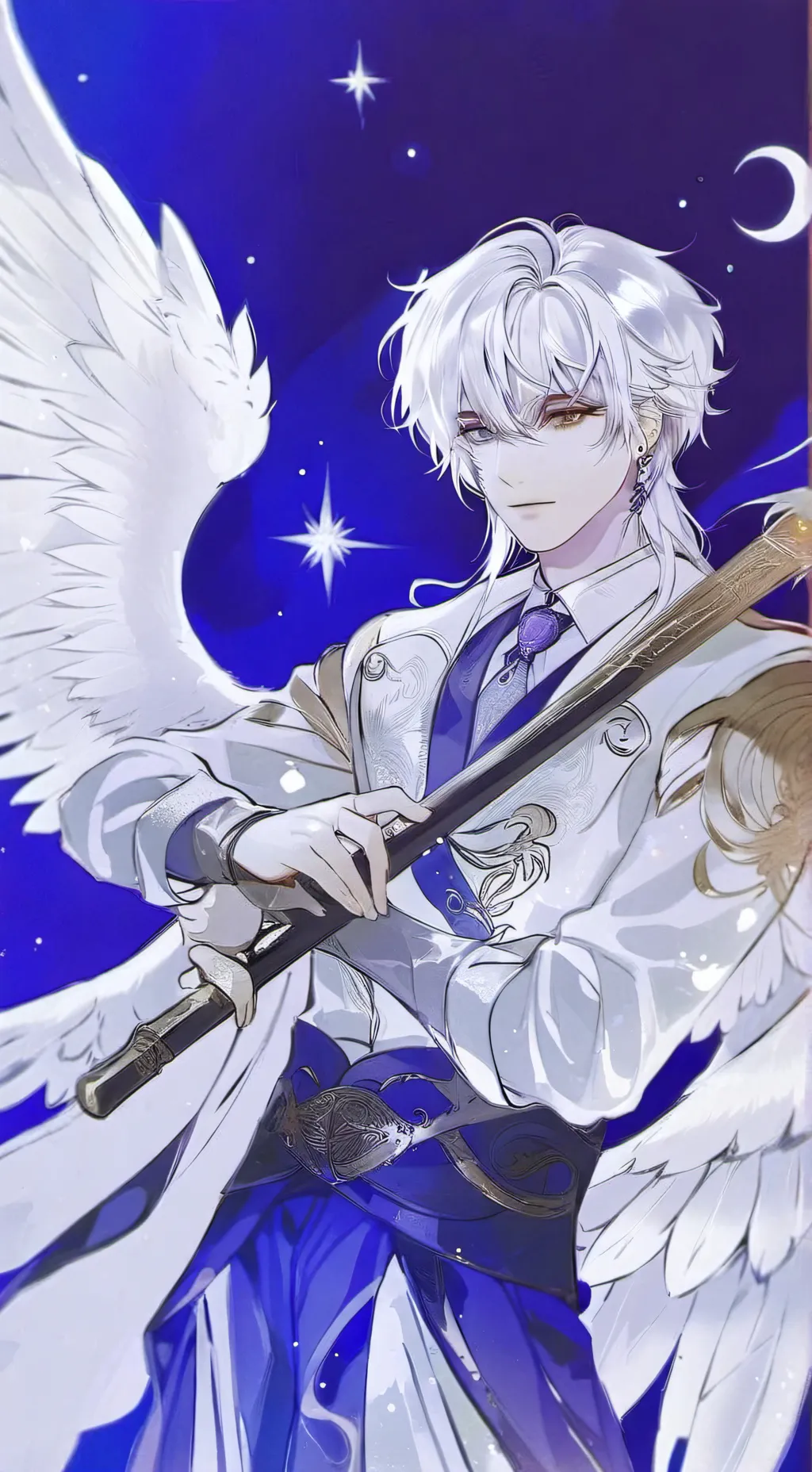 ai character: shadow milk cookie background