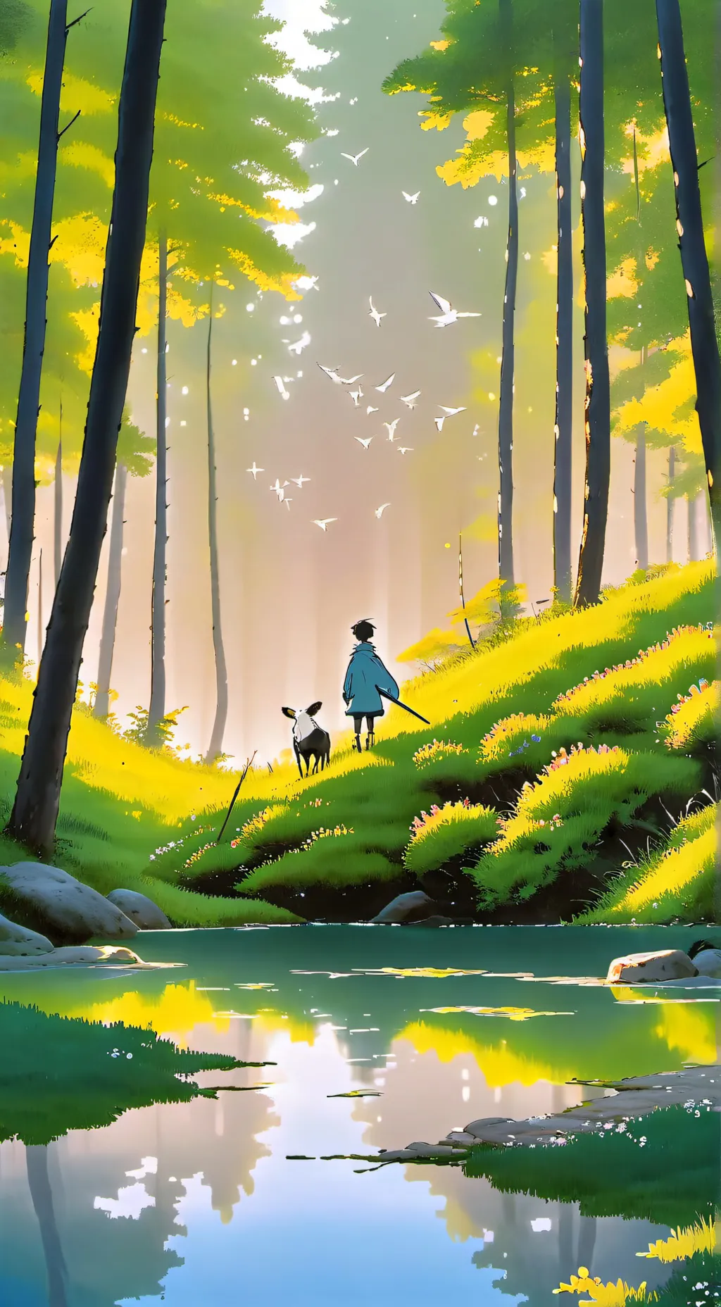 ai character: Adventure time! 💥 background