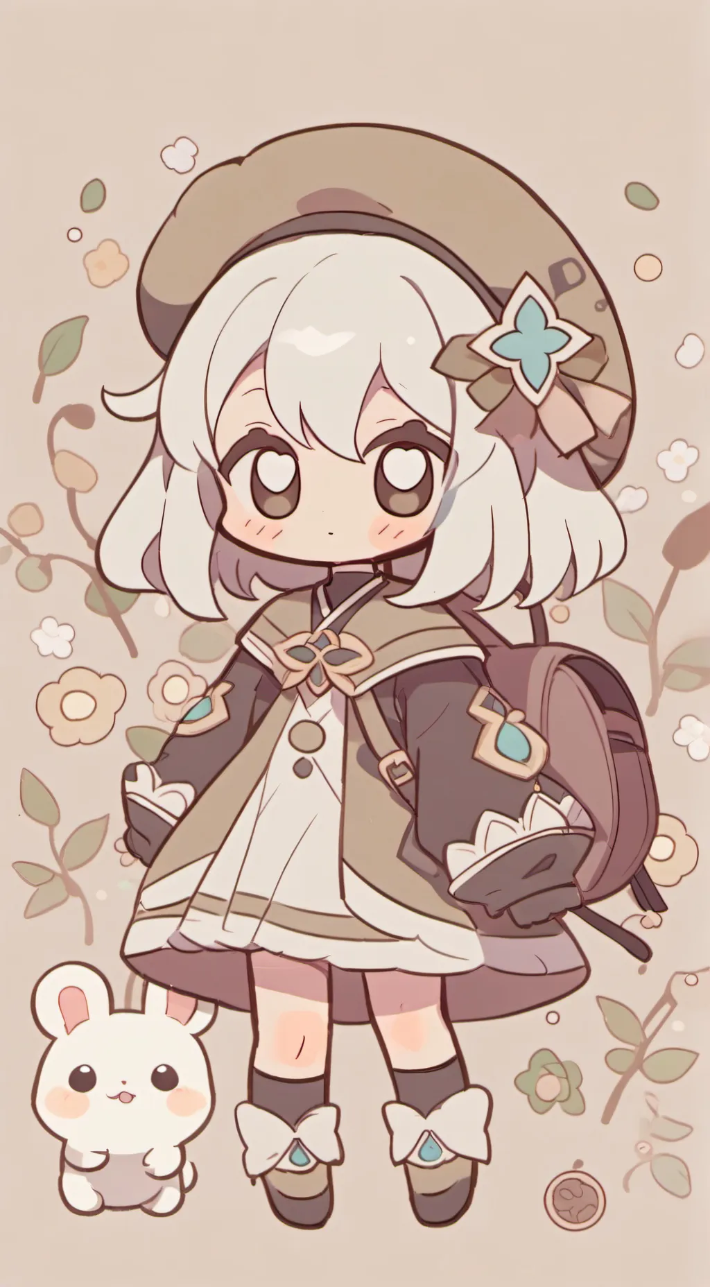 ai character: vee background