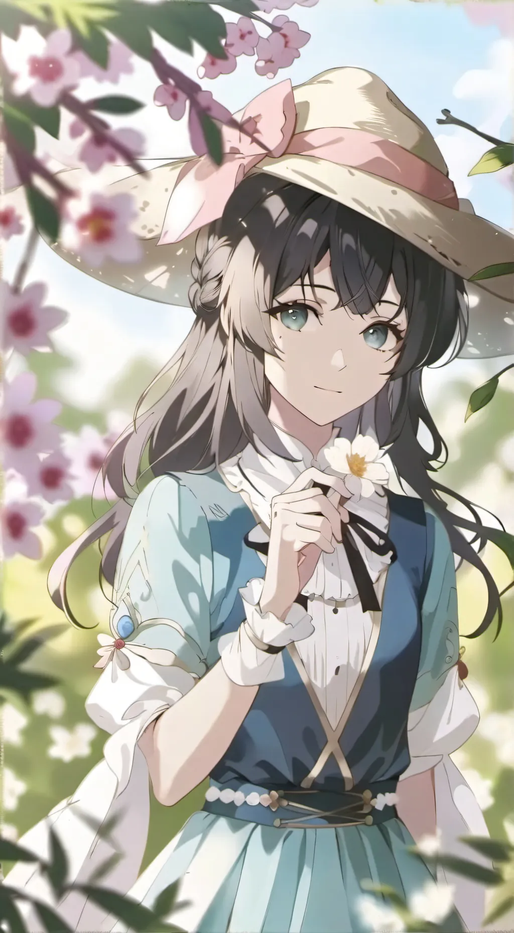 ai character: ema  background