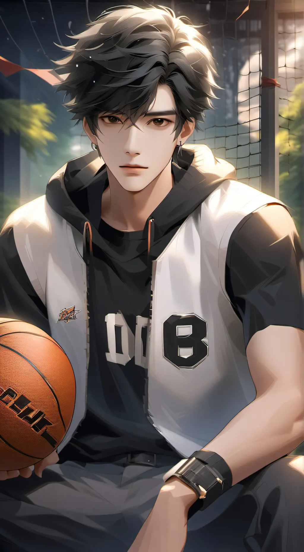 ai character: Leo background