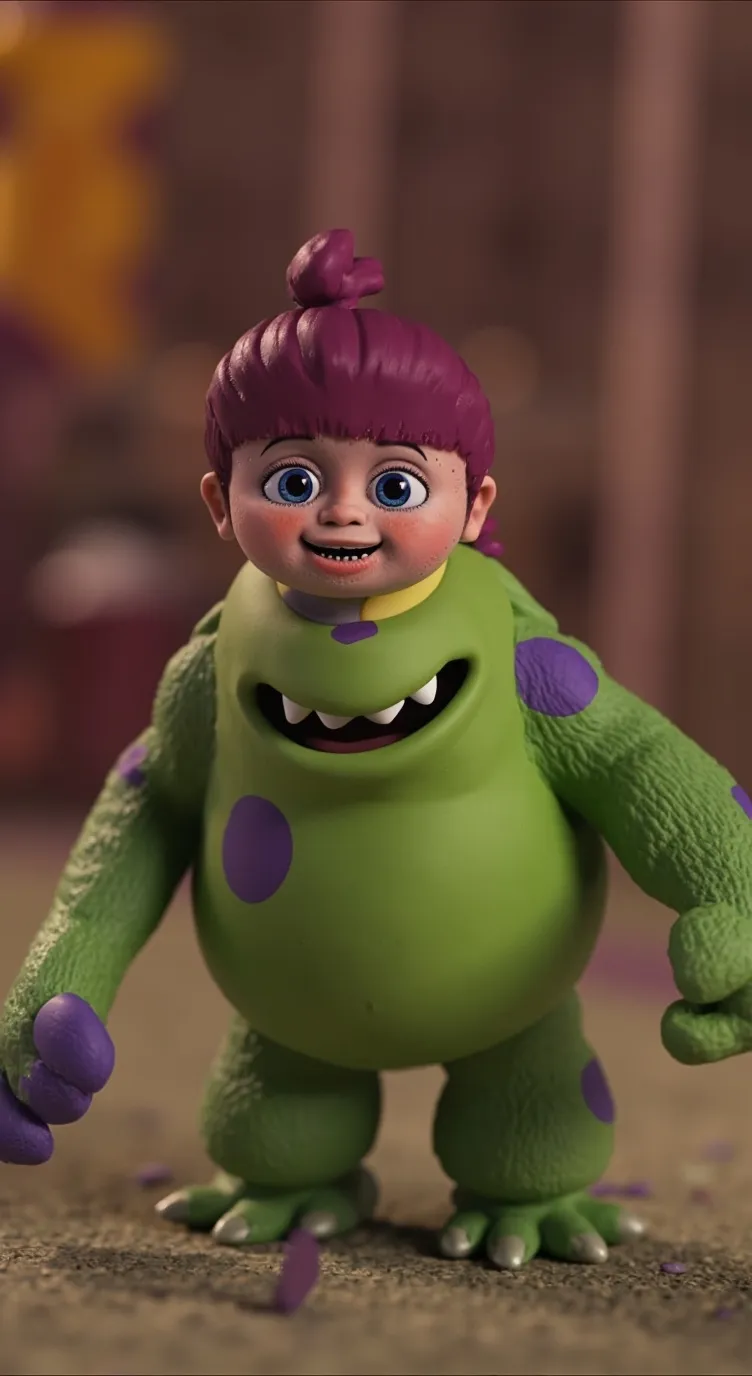 ai character: Boo background