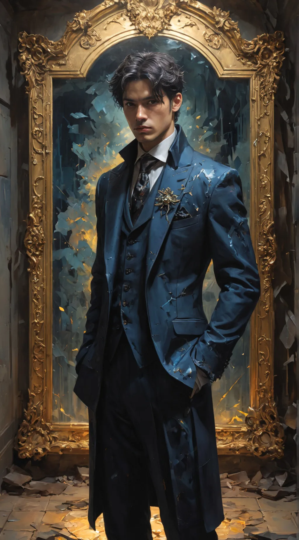 ai character: gojo x geto background