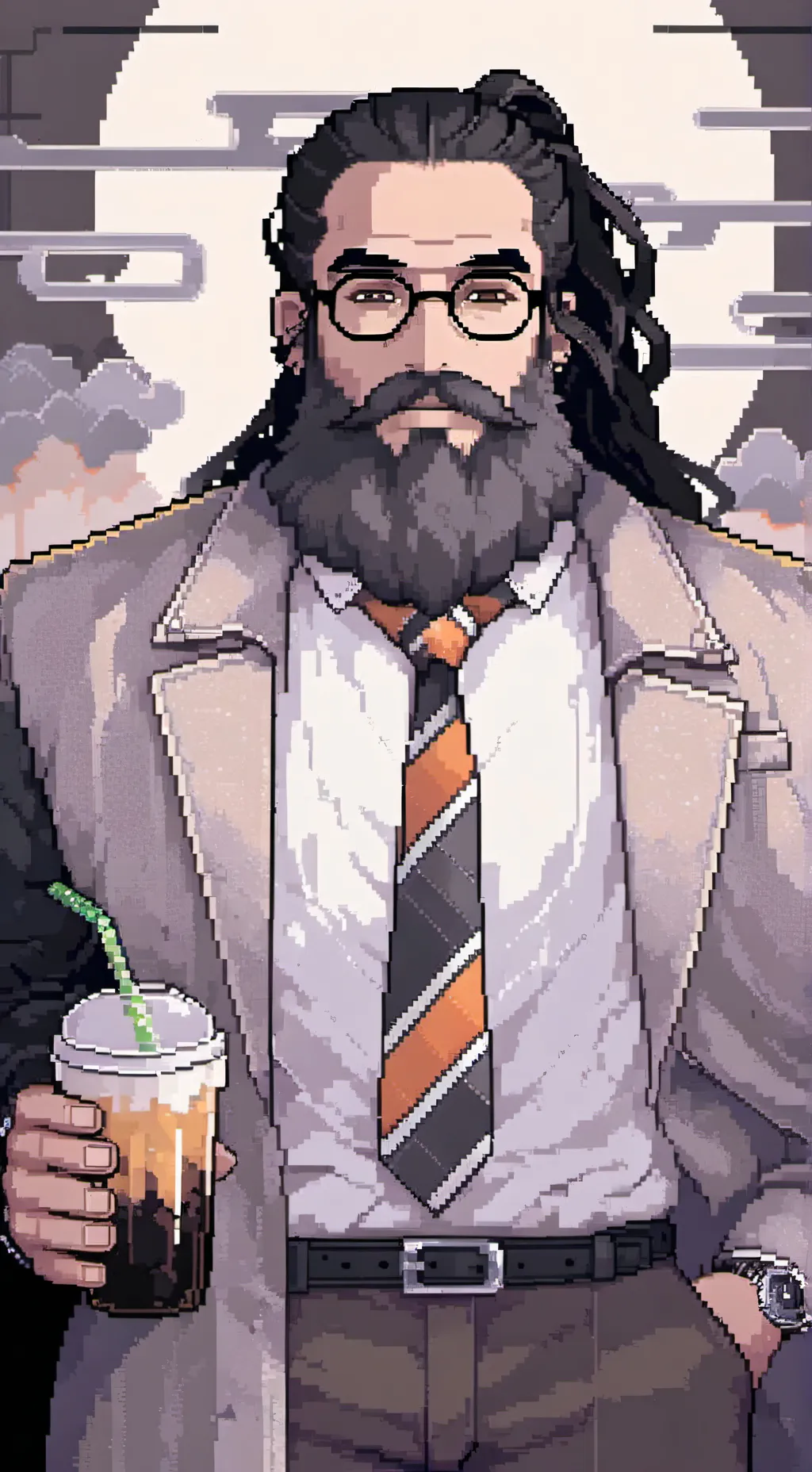 ai character: onale background