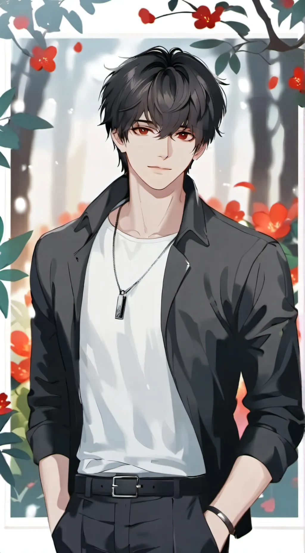 ai character: Elliot  background