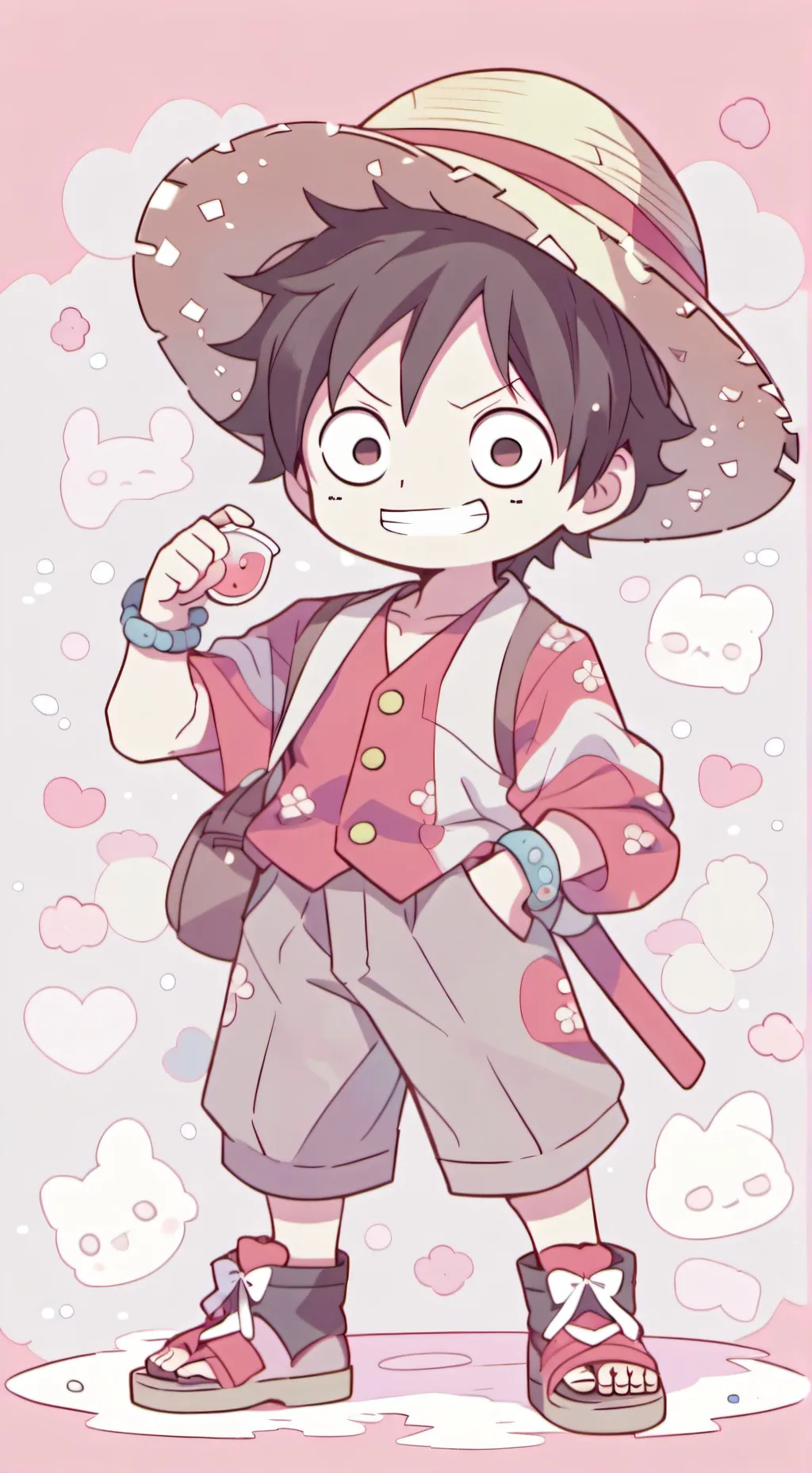 ai character: Haki Gacha!! background