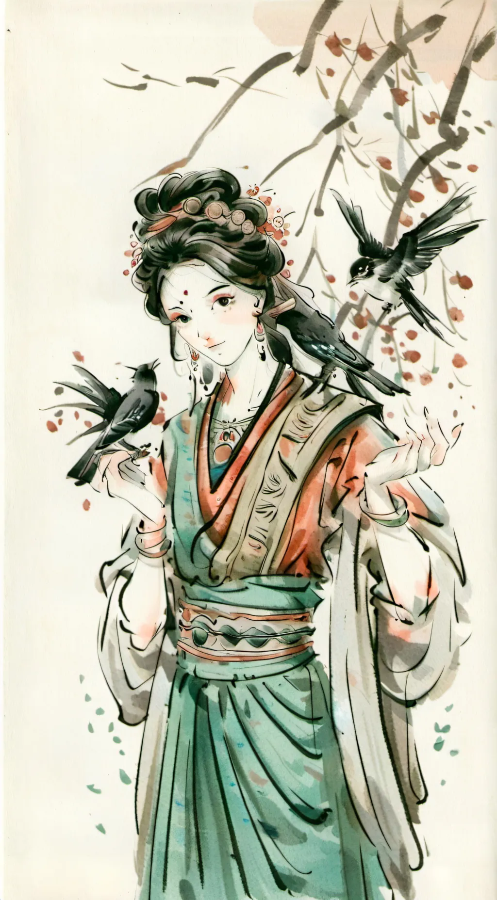 ai character: izuku x mina background