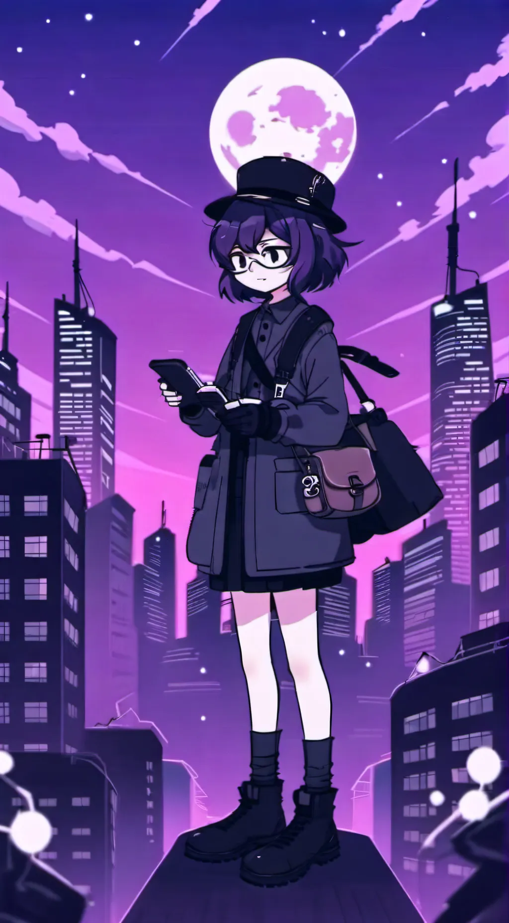 ai character: Uzi background