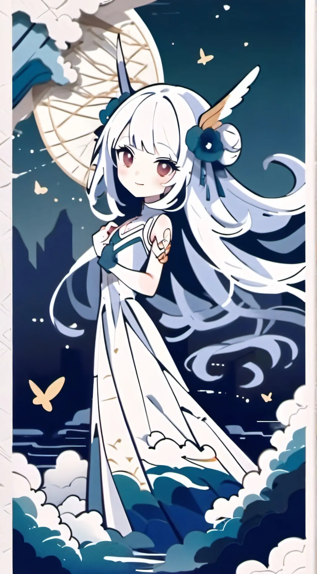 ai character: mina background