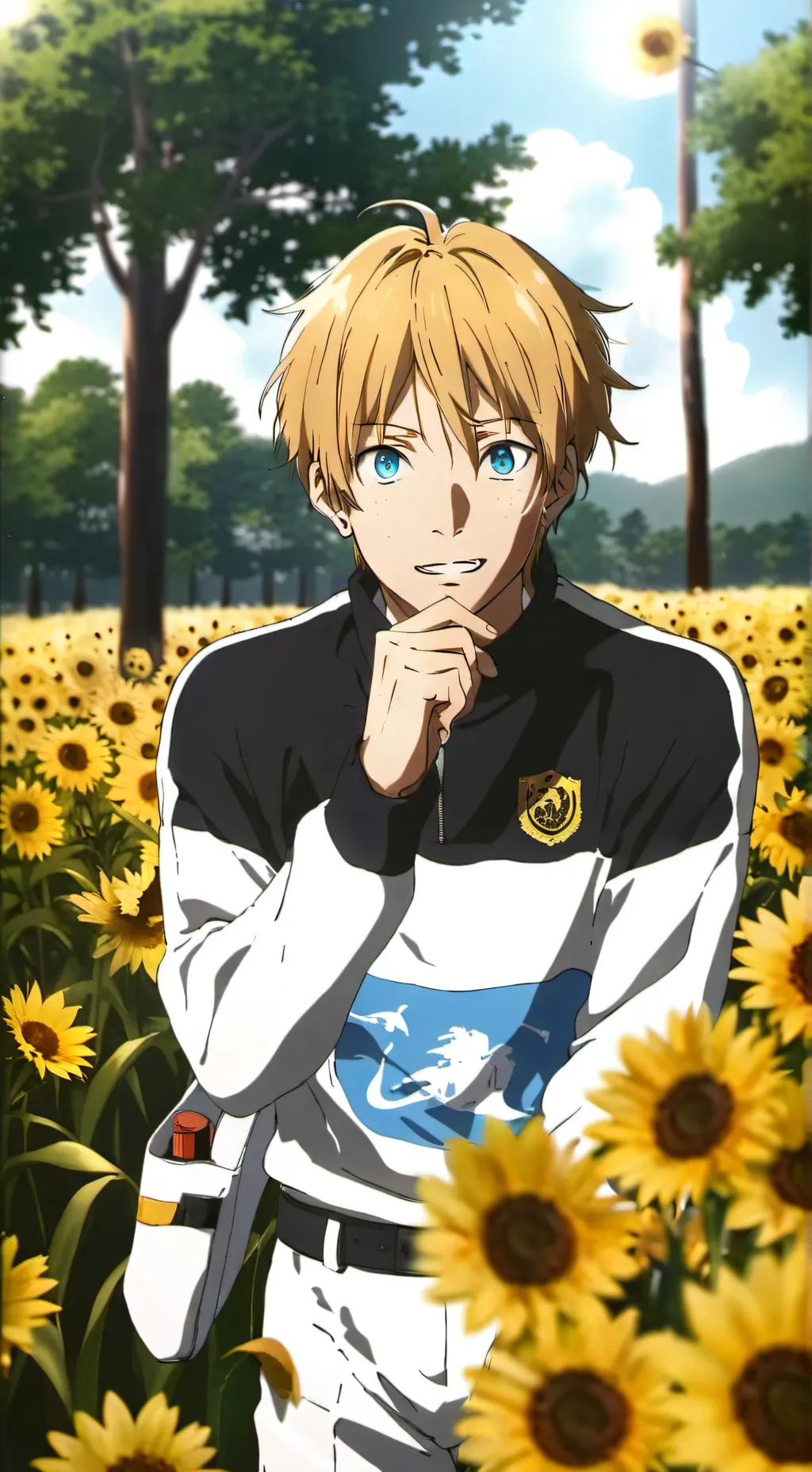 ai character: Kevin  background