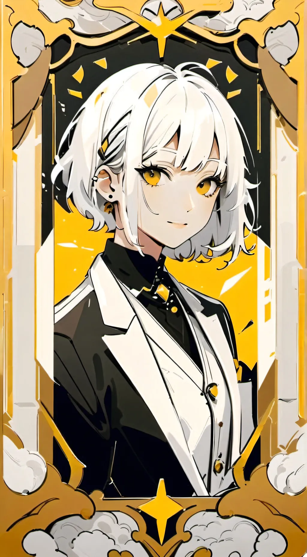 ai character: Tes parents mha background