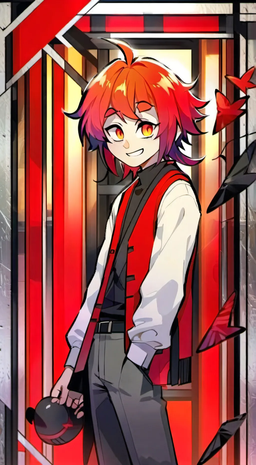 ai character: Alastor  background