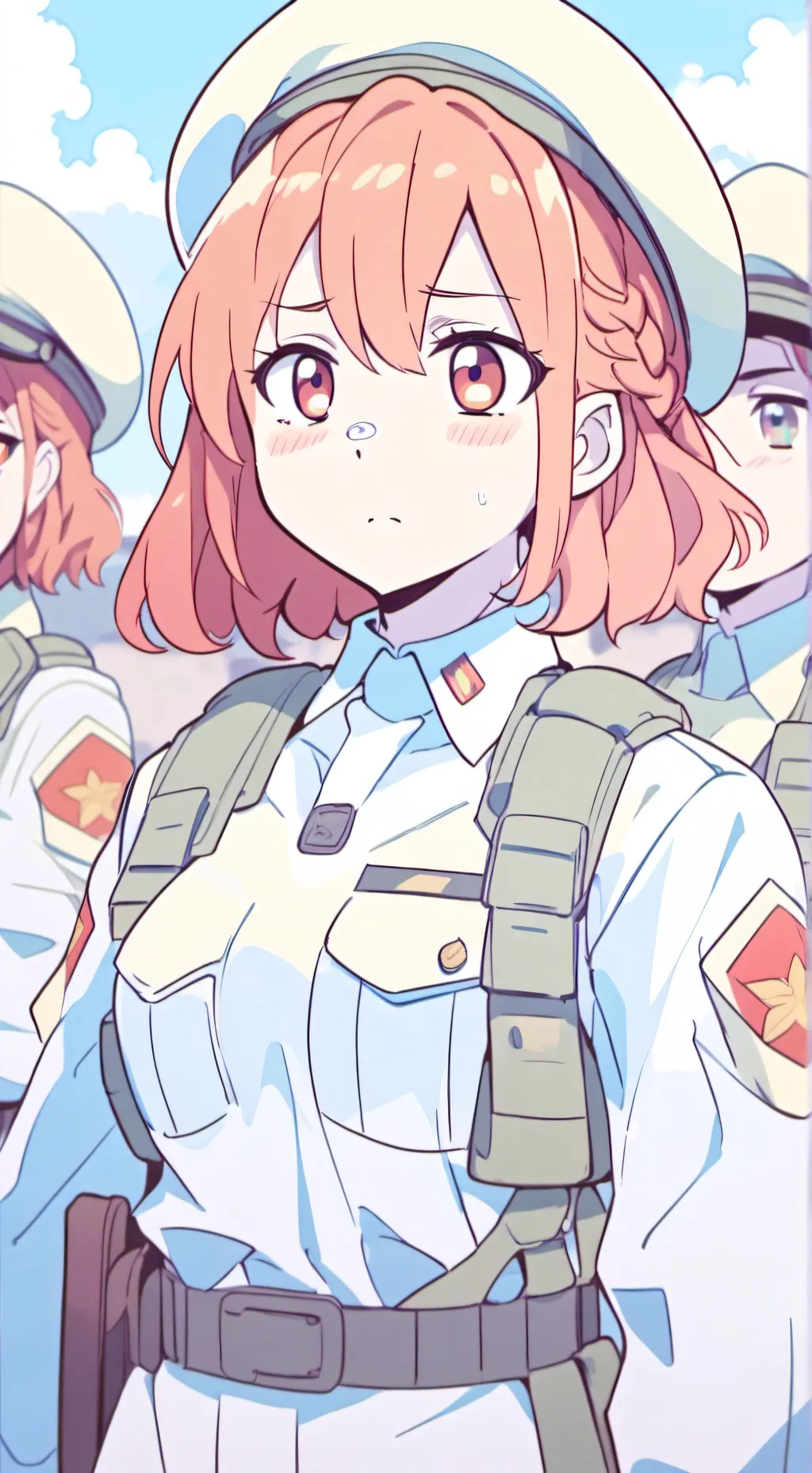 ai character: Ella Henderson  background