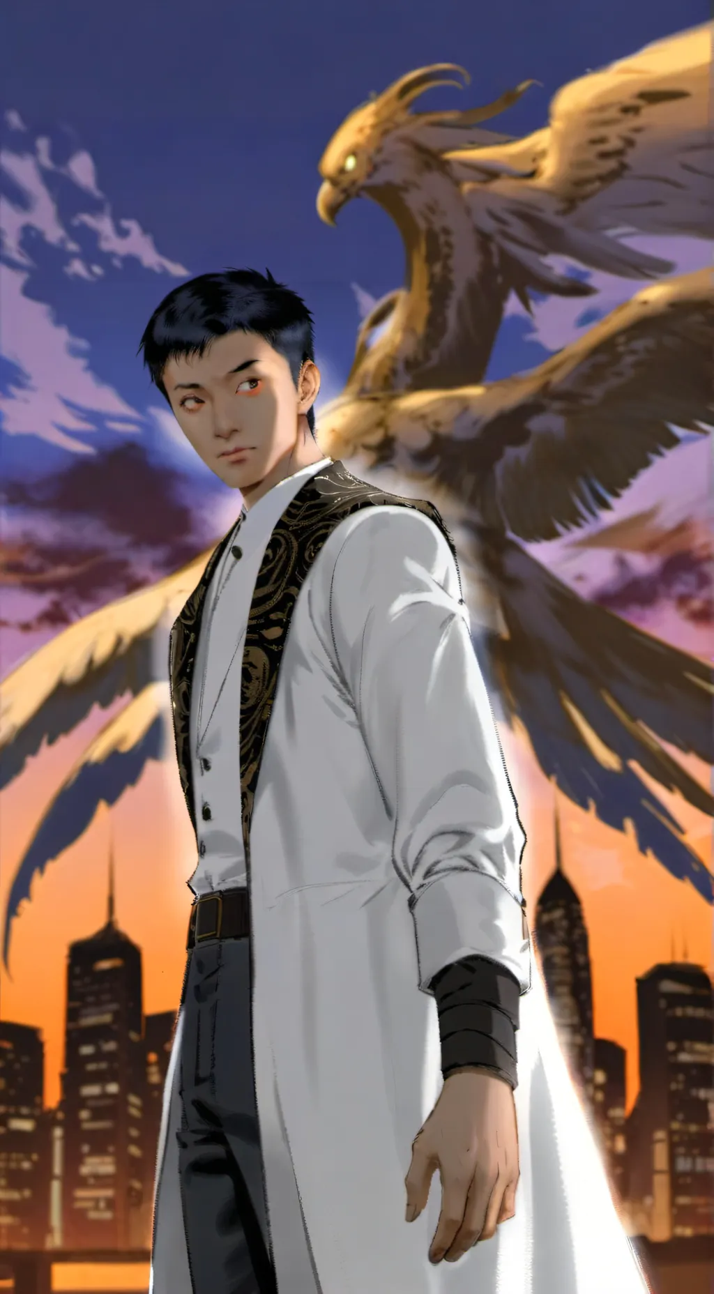 ai character: Kai background