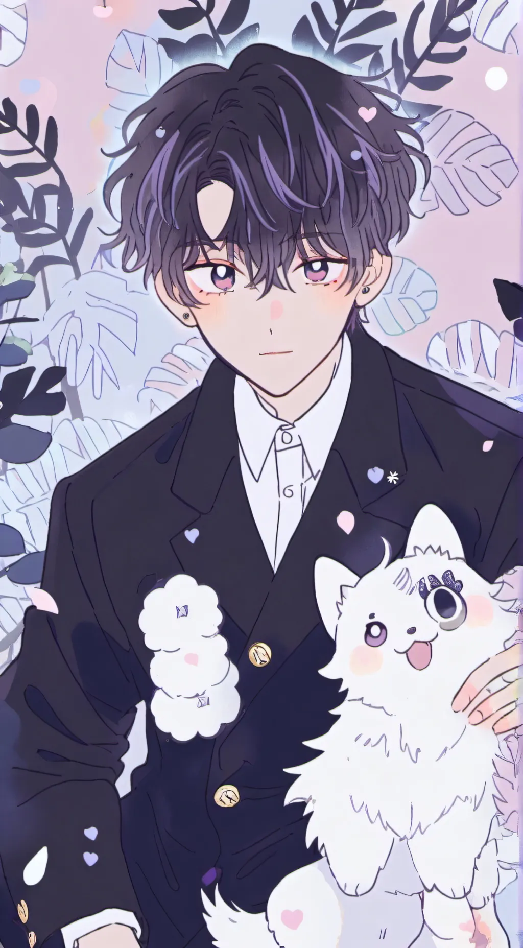 ai character: Matías  background