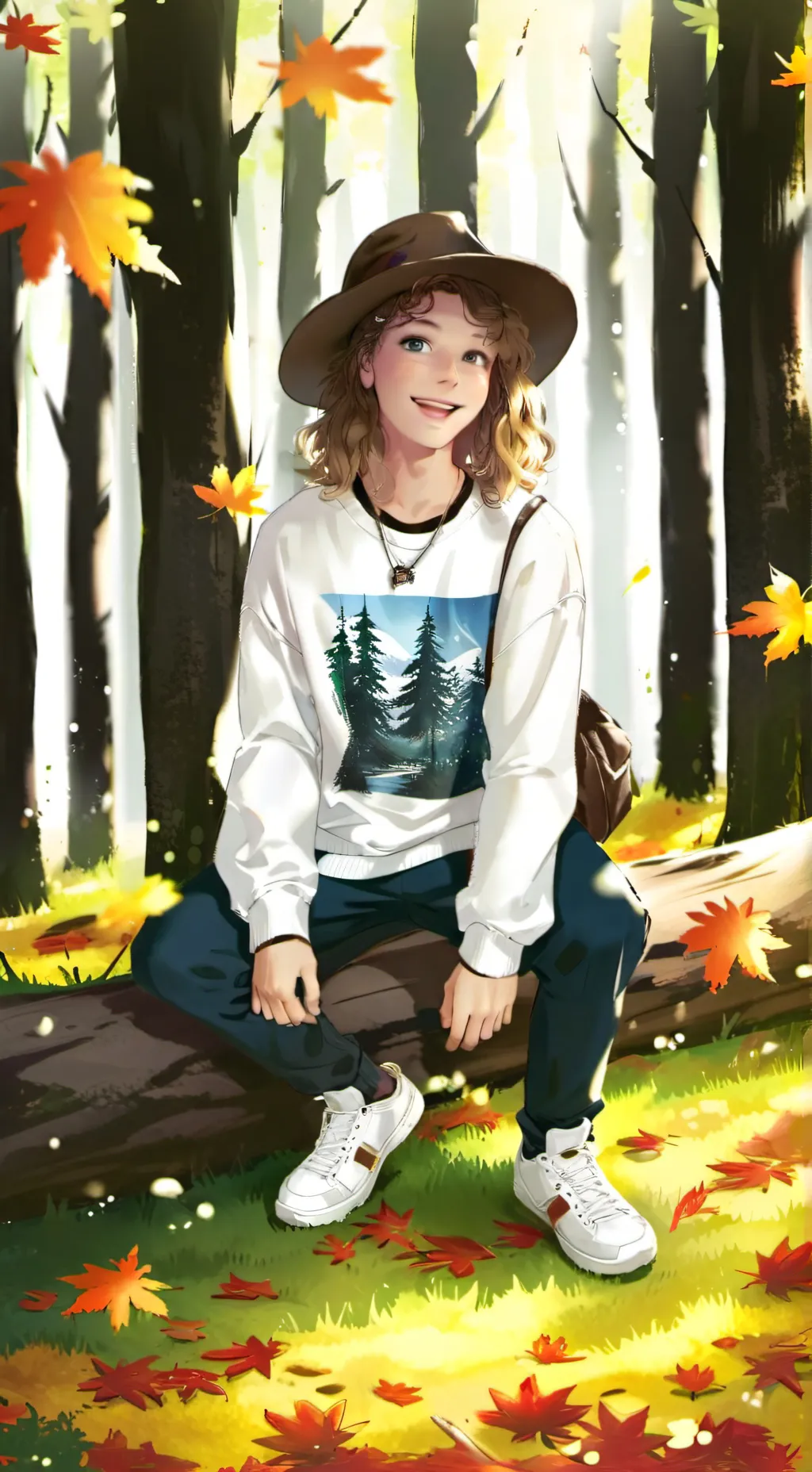 ai character: Gwen background