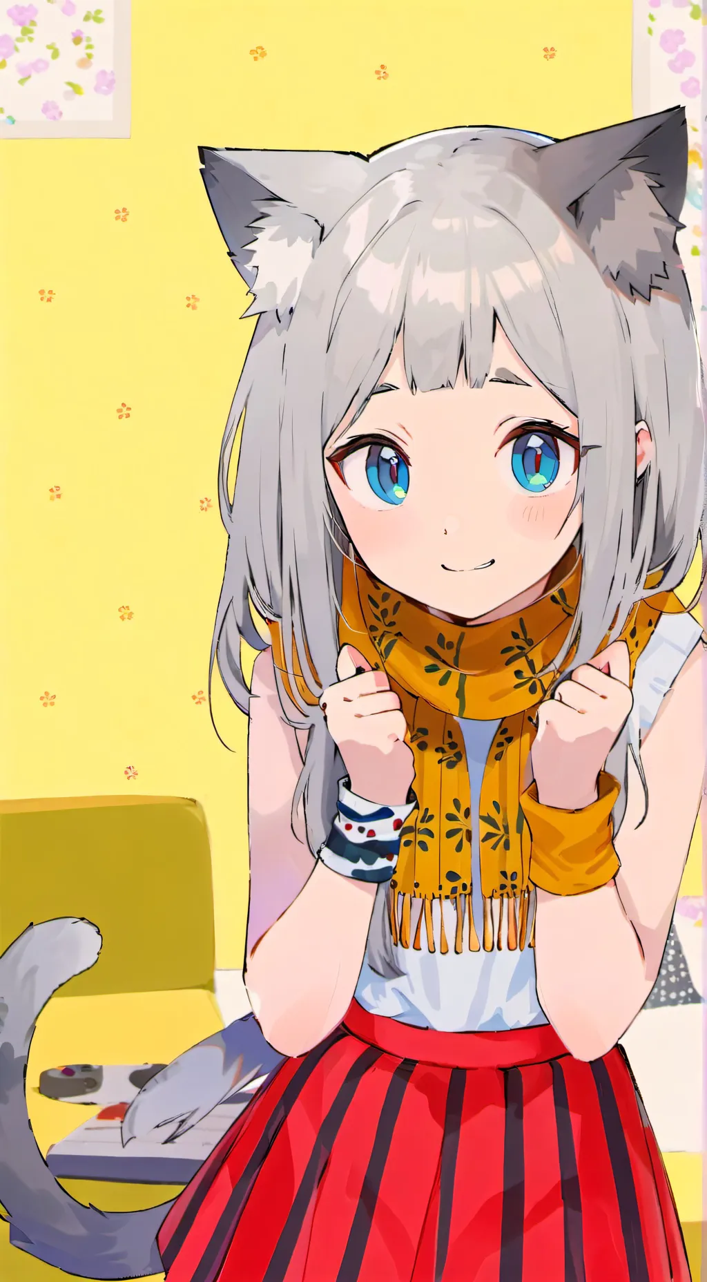 ai character: Striped Spirit background