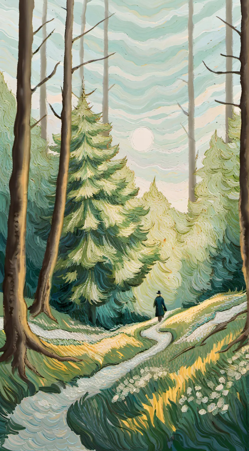 ai character: [The return MD] background