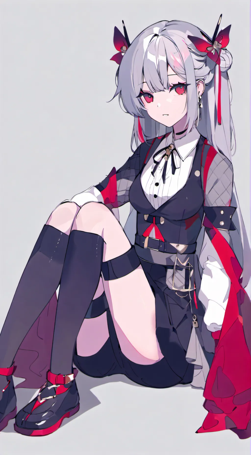 ai character: monica background