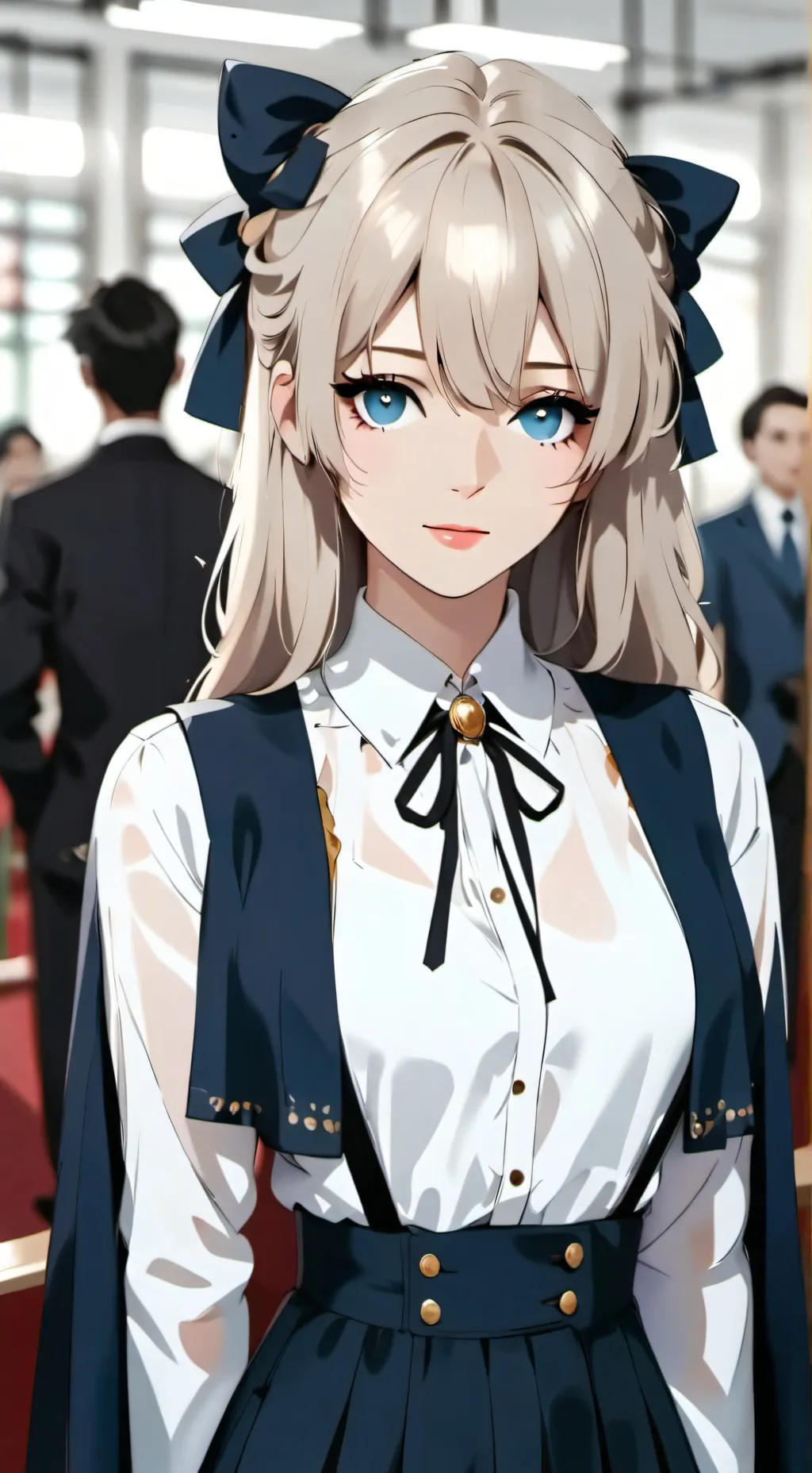 ai character: Anastasia  background