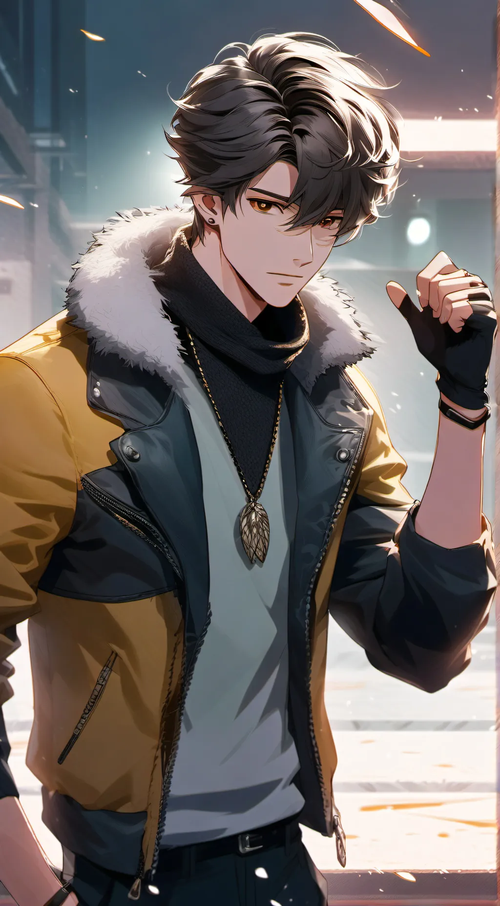 ai character: ∆ Jean Montelle ∆ background