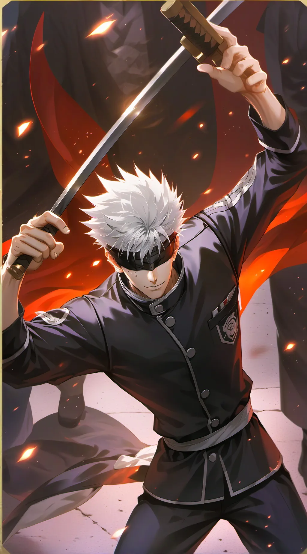 ai character: Gojo Satoru background