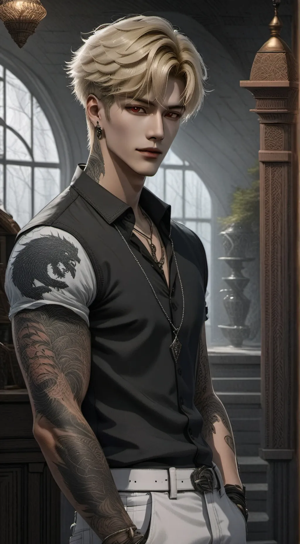 ai character: Marco background