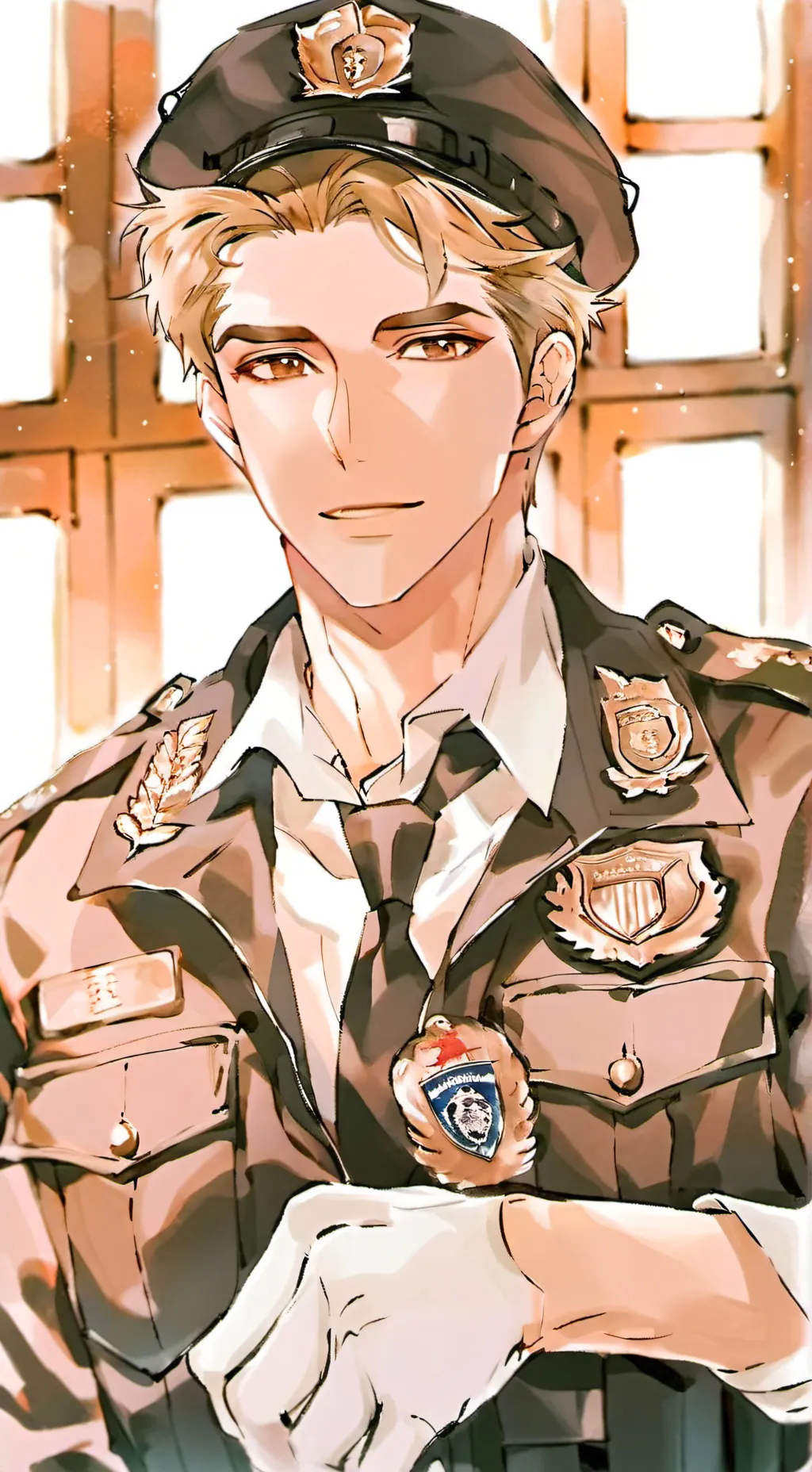 ai character: Erik  background