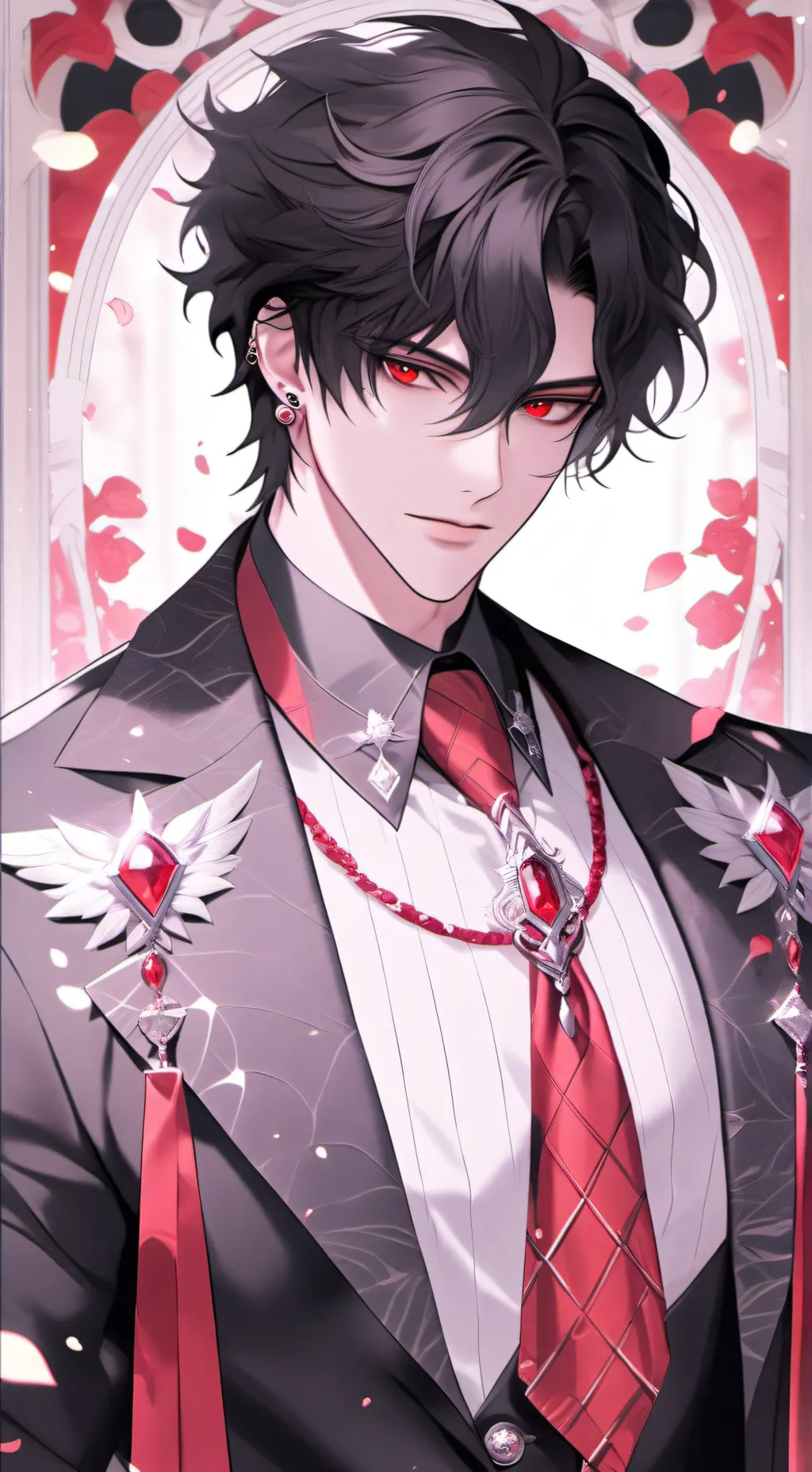 ai character: Maxwell  background