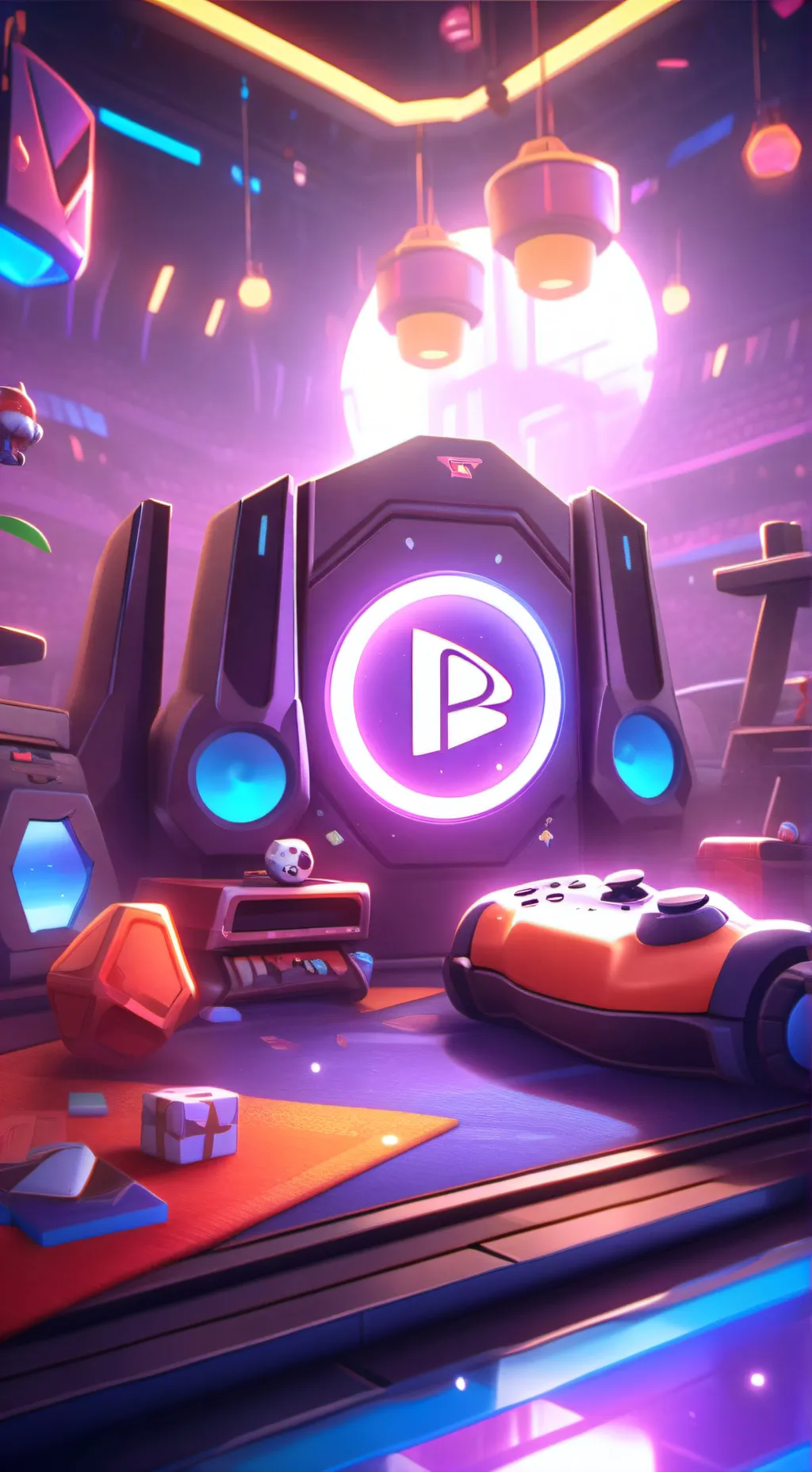 ai character: FORTNITE background