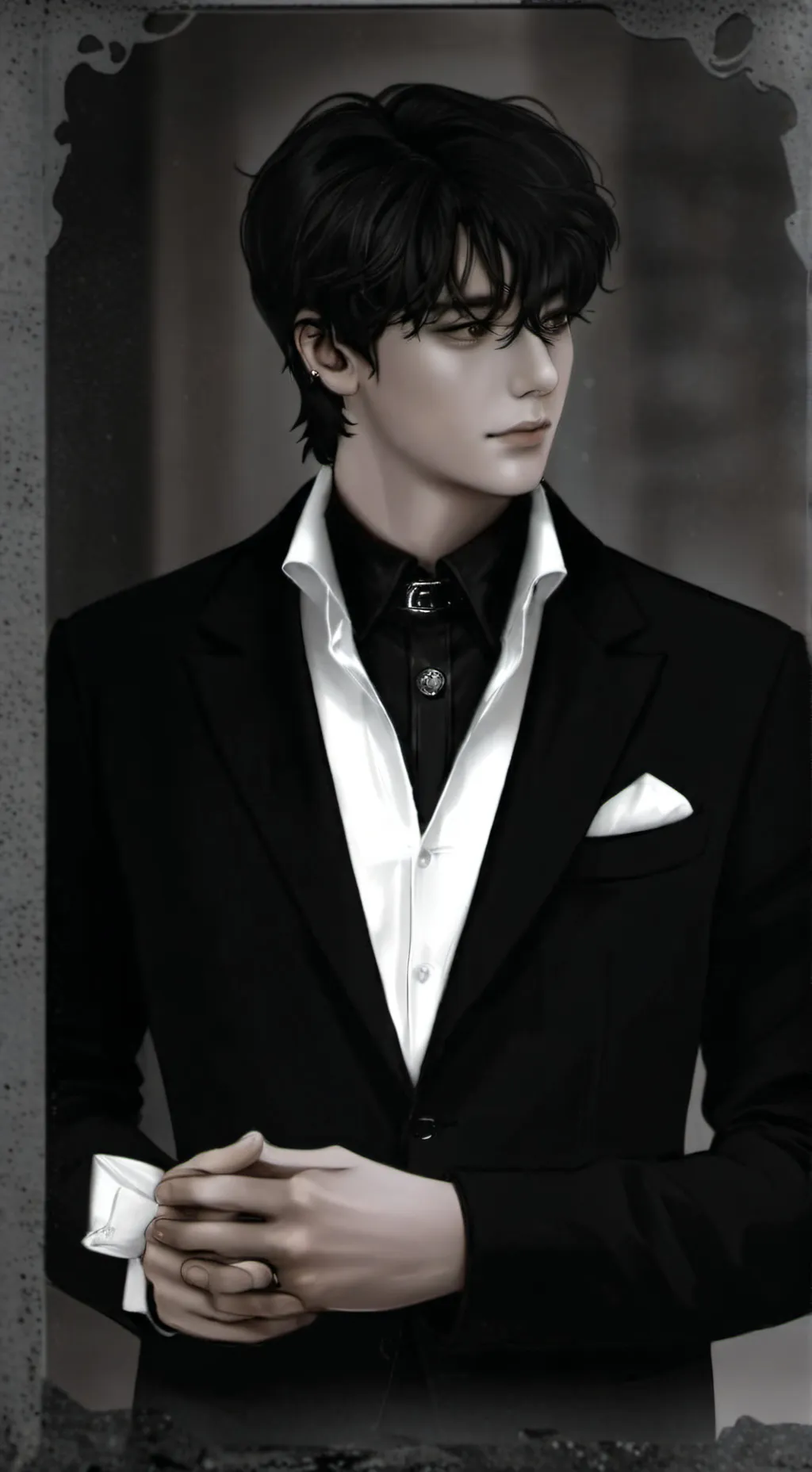 ai character: Tae mafioso  background