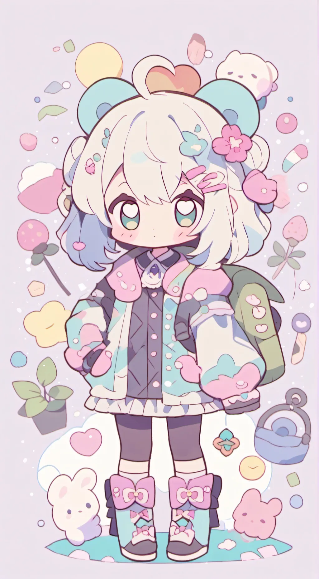 ai character: I ❤️‍🩹 Potatoes  background