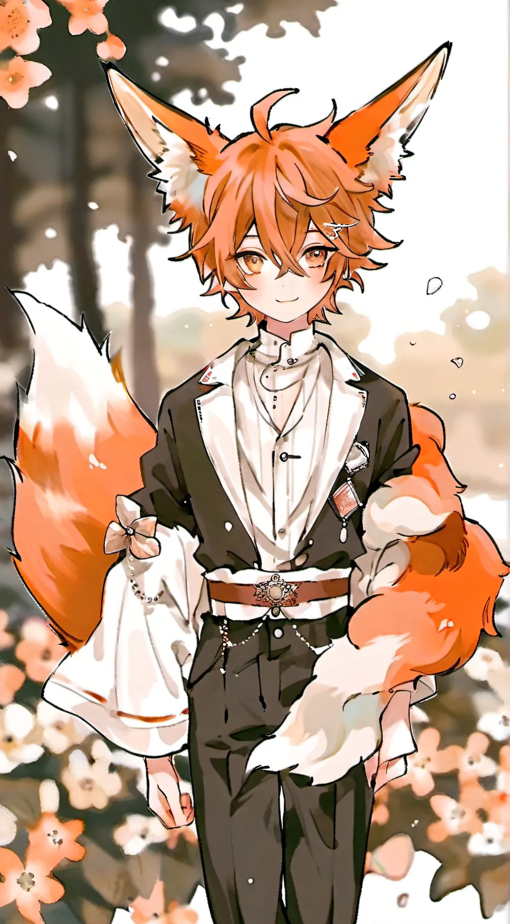 ai character: Fennec The Fox background