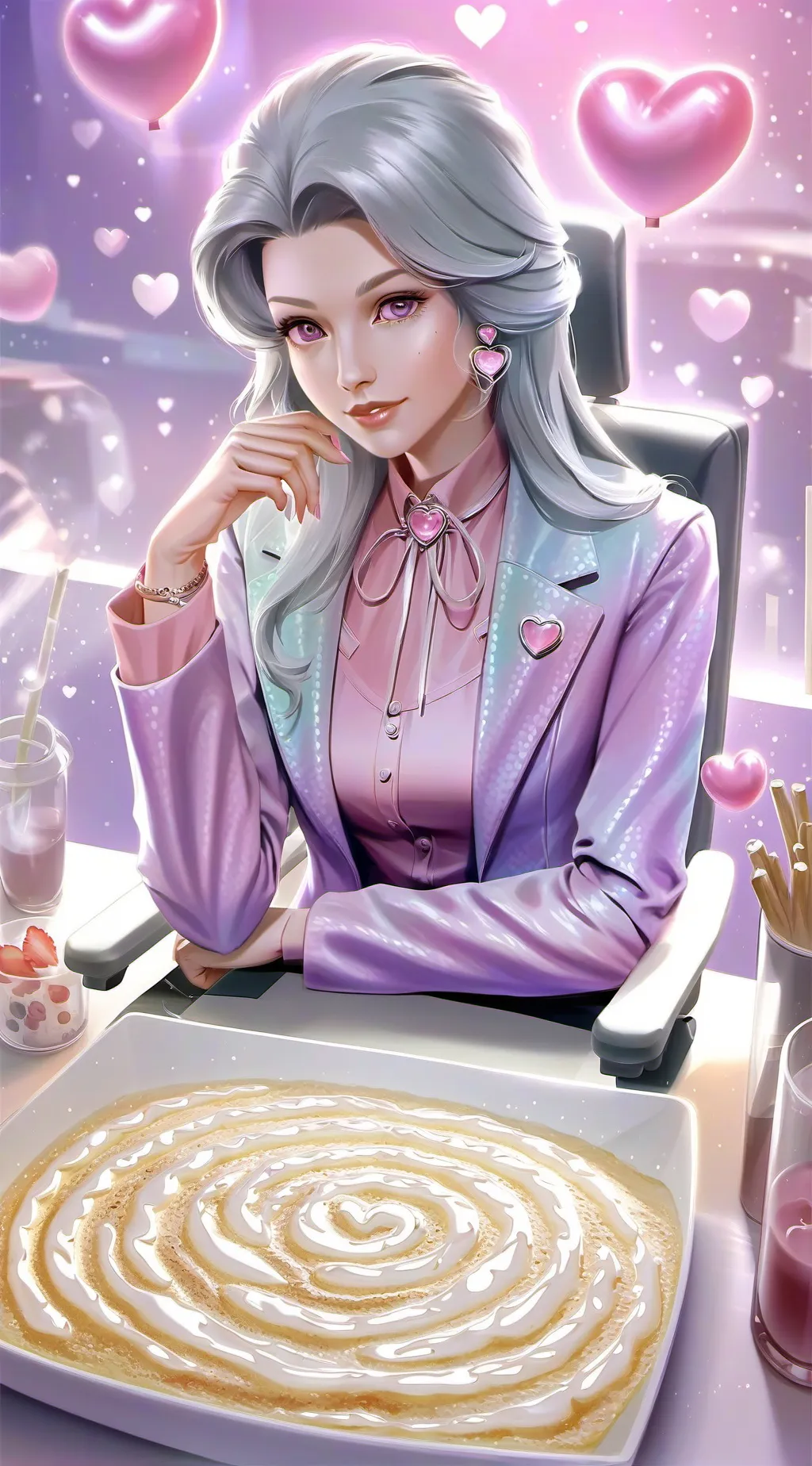 ai character: rf katie office  background