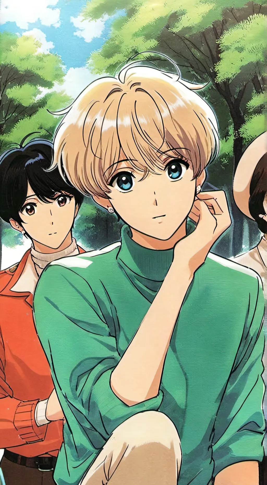 ai character: Adopted bts member background