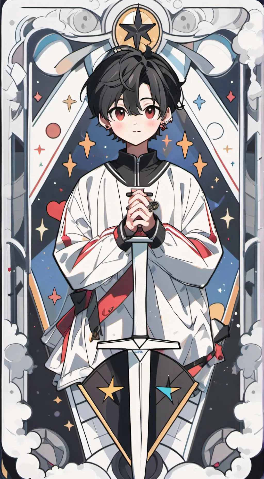 ai character: straykids background