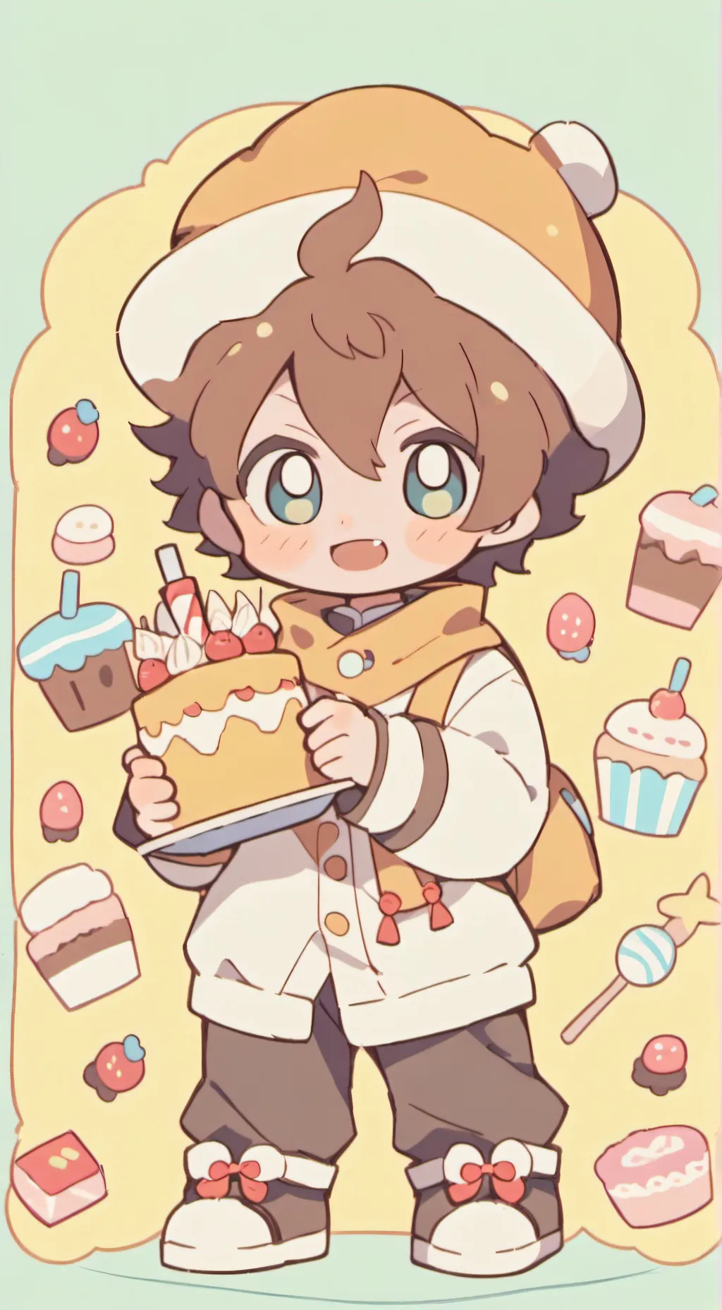 ai character: Cosmo  background