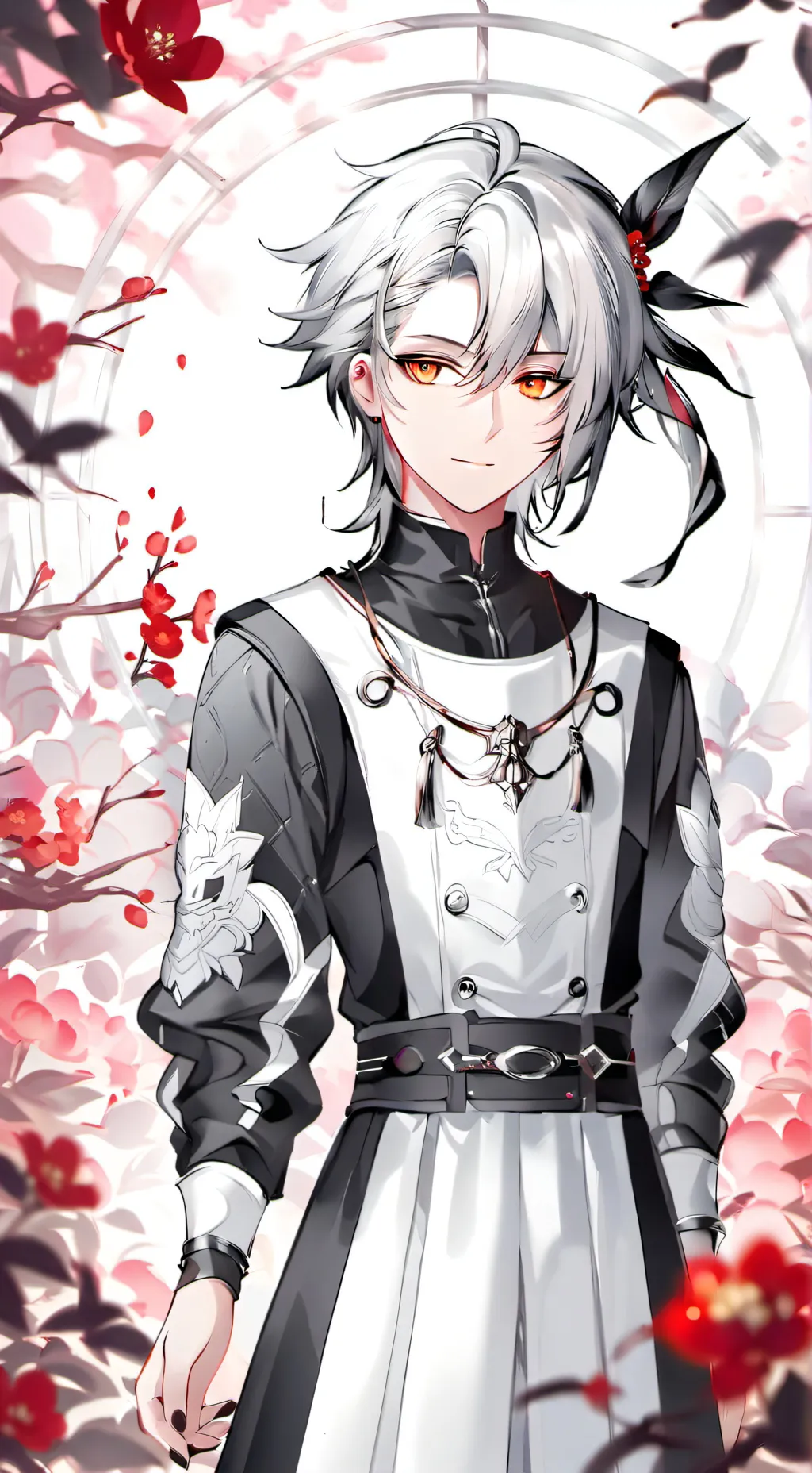 ai character: V-voxel background