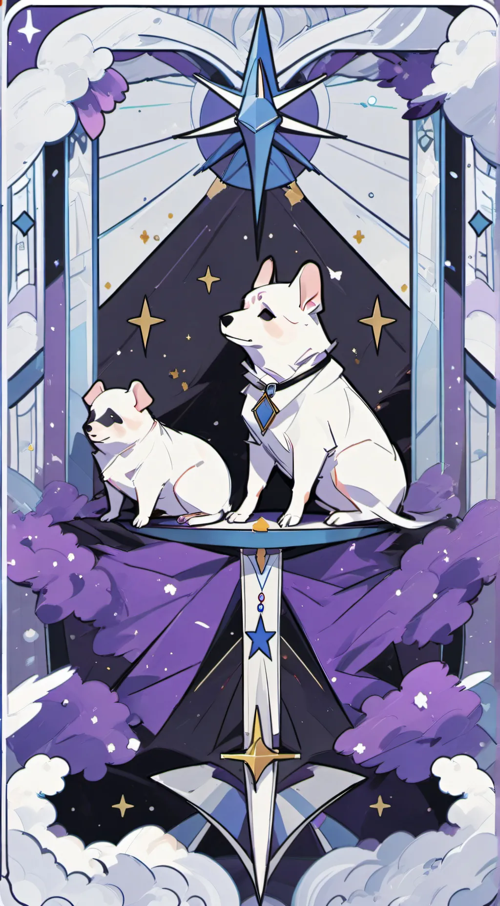 ai character: Dw petssss background