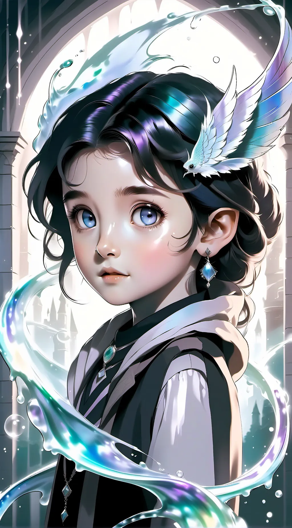 ai character: Harry potter👩 background