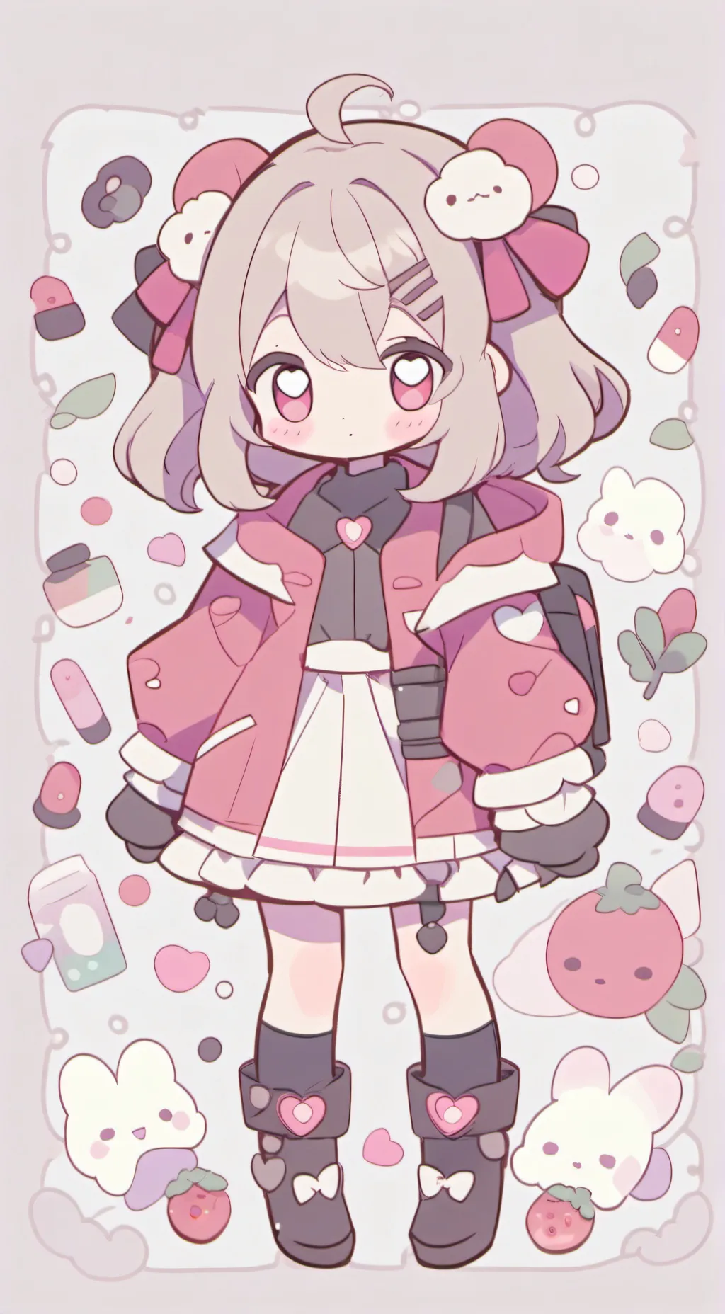 ai character: Yui background